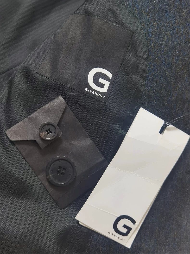 Givenchy Givenchy Wool Mohair Blended Patchwork Coat 2506-Nextarrow Size US L / EU 52-54 / 3 - 6 Thumbnail