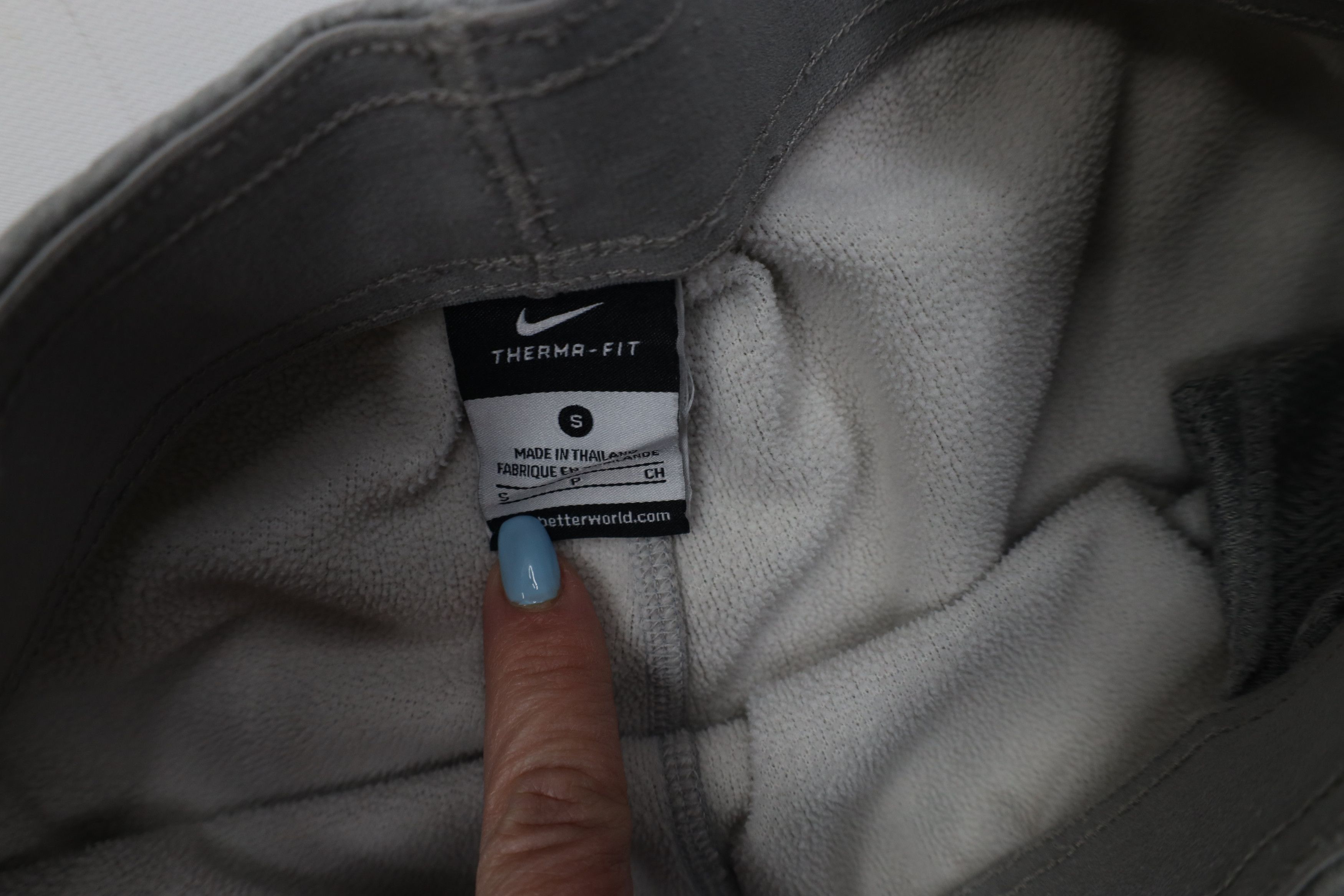 Nike Y2K Nike Therma Fit Mini Swoosh Wide Leg Sweatpants Gray Size US 32 / EU 48 - 9 Thumbnail