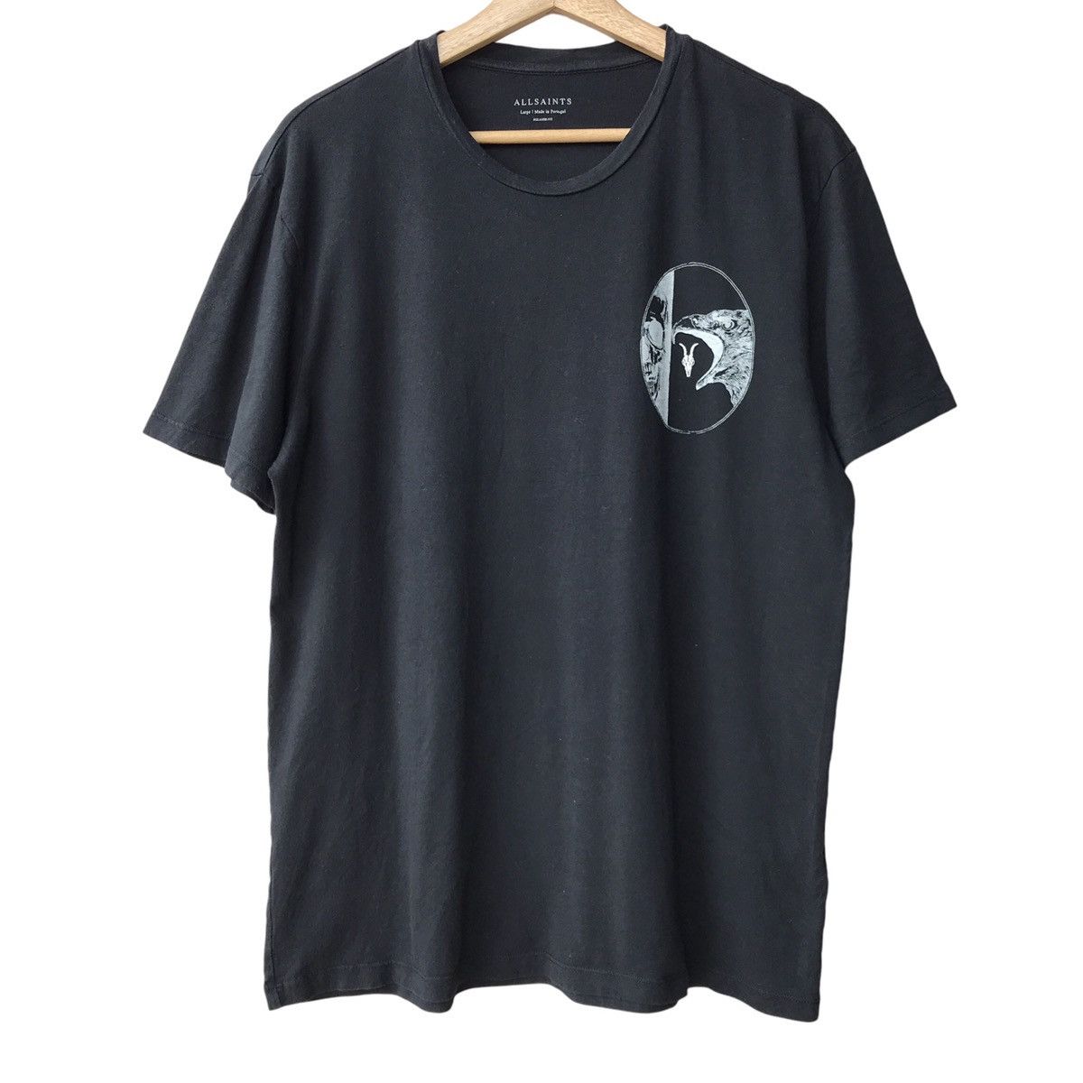 Allsaints Allsaints London SS20 Raptor Rear Logo Tee Size US L / EU 52-54 / 3 - 1 Thumbnail