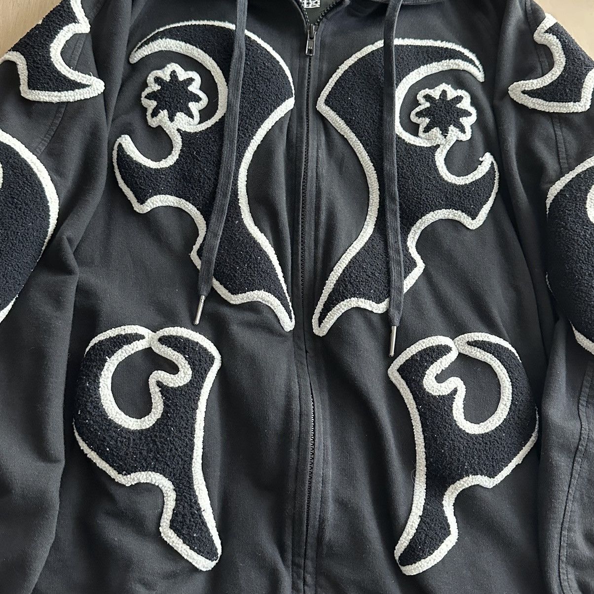 KTZ AW2013 Tribal Patch Hoodie Size US M / EU 48-50 / 2 - 2 Thumbnail