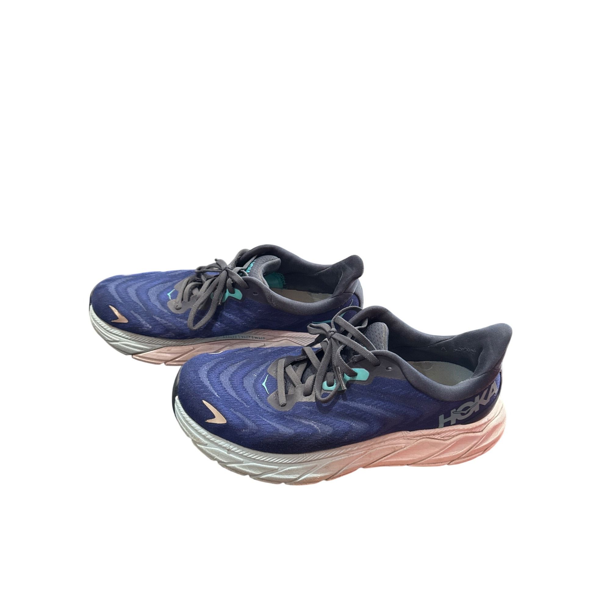 Hoka Hoka One One Arahi 6 mens blue running Shoes Size 7.5D SKU 9 Size US 7.5 / EU 40-41 - 3 Thumbnail