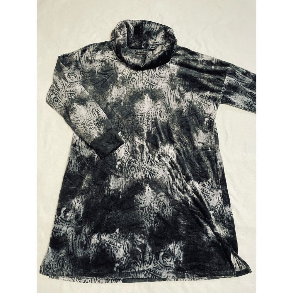 Donna Karan Donna Karan Sleepwear Cowl Neck Brushed Tie Dye Top Sweatsh Size S / US 4 / IT 40 - 5 Thumbnail
