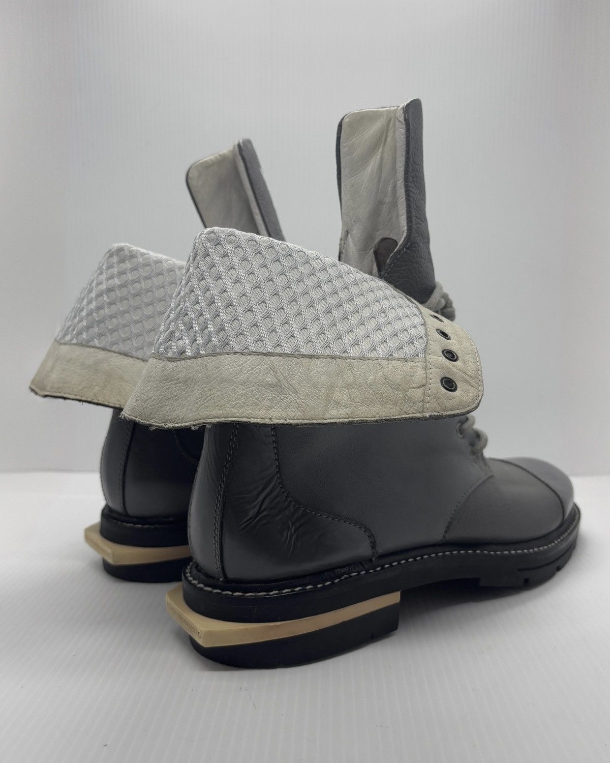 Y-3 Aw2012 Three Striped Combat Boots Size US 7.5 / EU 40-41 - 17 Thumbnail