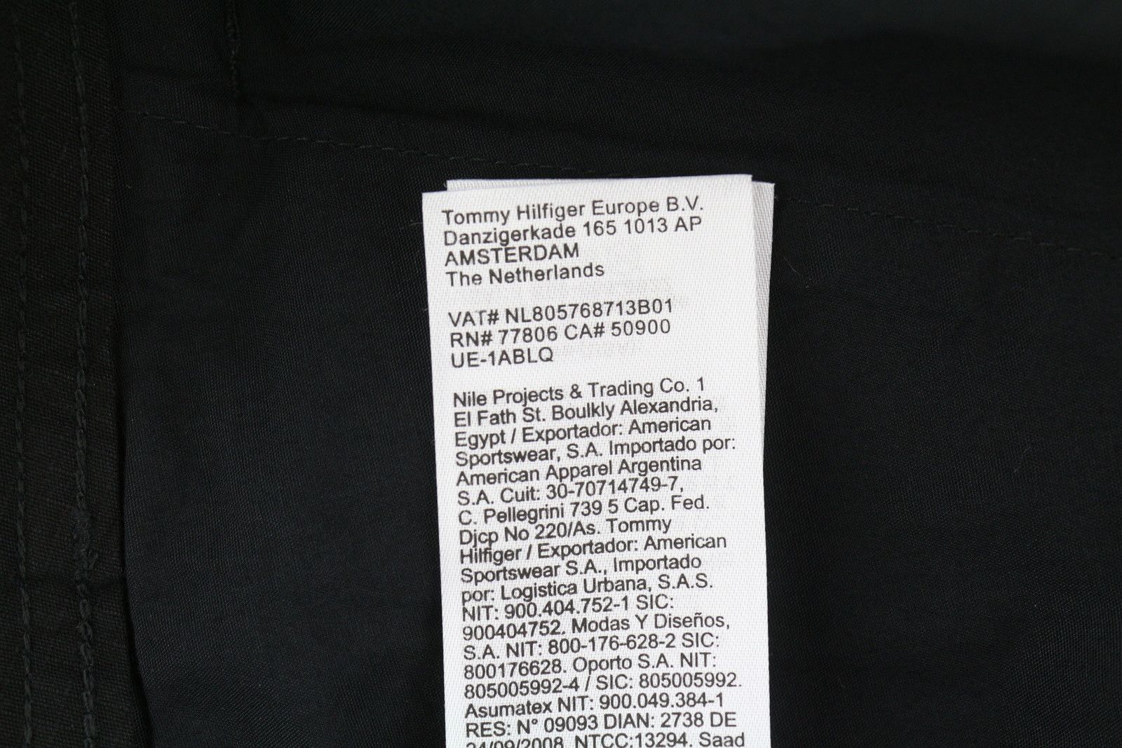 Tommy Hilfiger AIDEN BAGGY CARGO W31/L32 Black Regular Fit Trousers 85134 Size US 31 - 8 Thumbnail