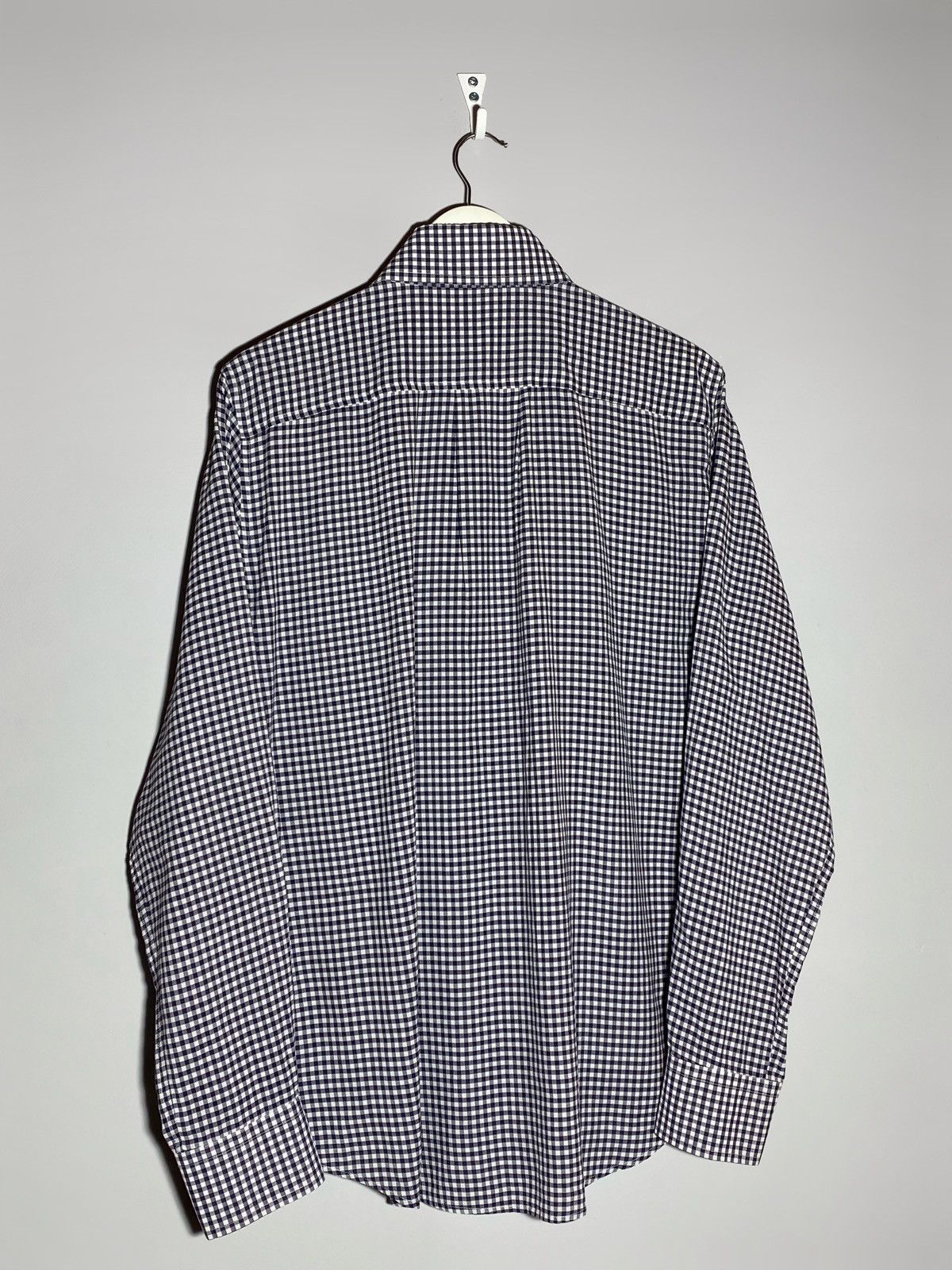 Bottega Veneta Bottega Veneta long sleeve checked shirt Size US L / EU 52-54 / 3 - 2 Thumbnail