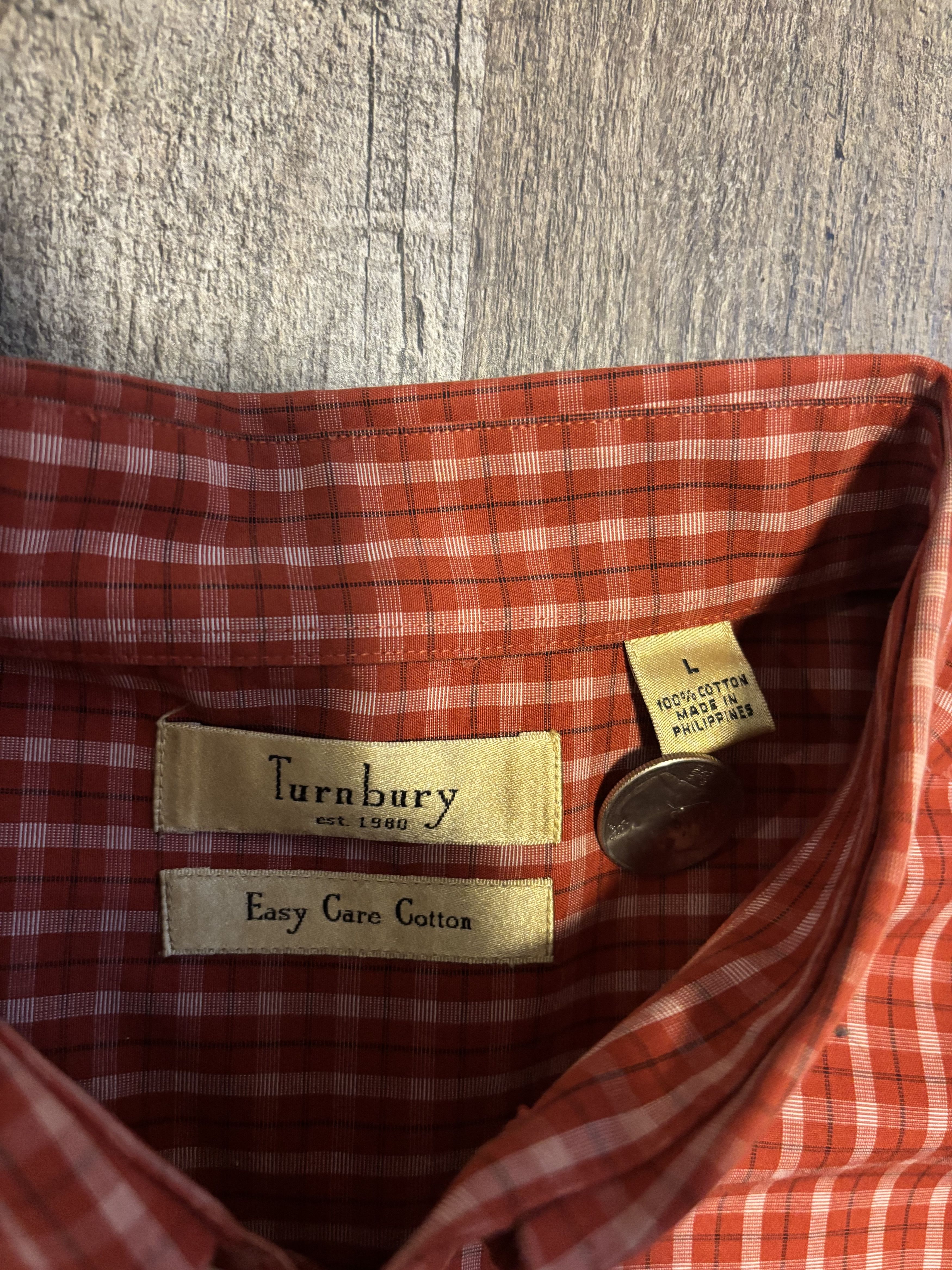 Turnbury Turnbury Plaid Short Sleeve Button Up Shirt Size US L / EU 52-54 / 3 - 2 Thumbnail