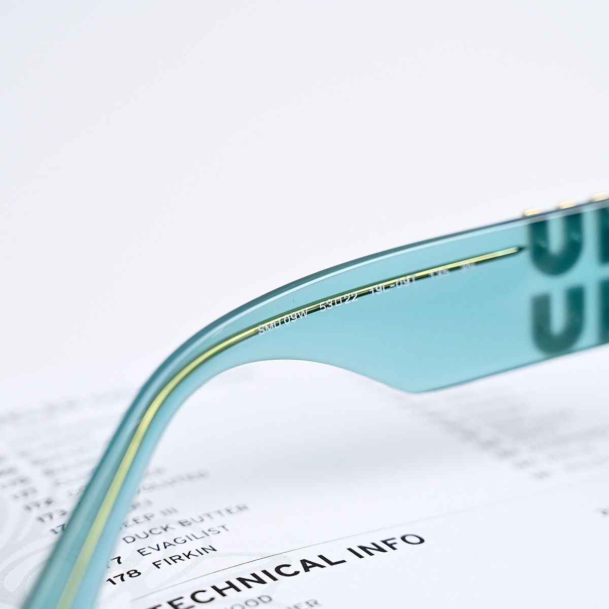 Miu Miu MIU MIU 0MU 09WS SUNGLASSES Size ONE SIZE - 8 Thumbnail