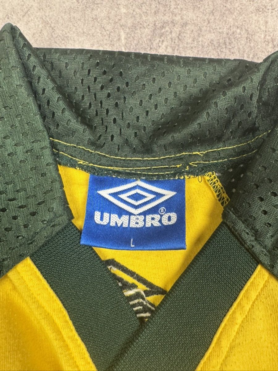 Umbro Vintage Umbro Pro Training Yellow jersey Brazil size L Size US L / EU 52-54 / 3 - 6 Thumbnail