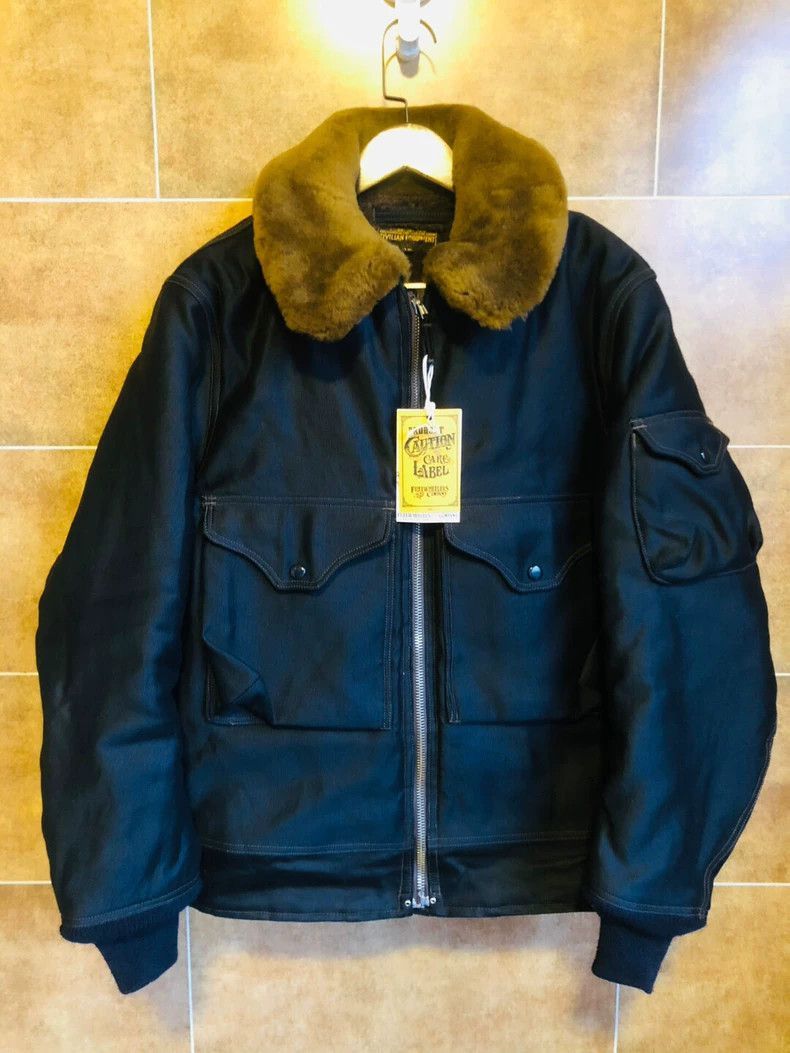 Freewheelers Freewheelers Freewheelers Bomber Jacket Size US XL / EU 56 / 4 - 2 Thumbnail