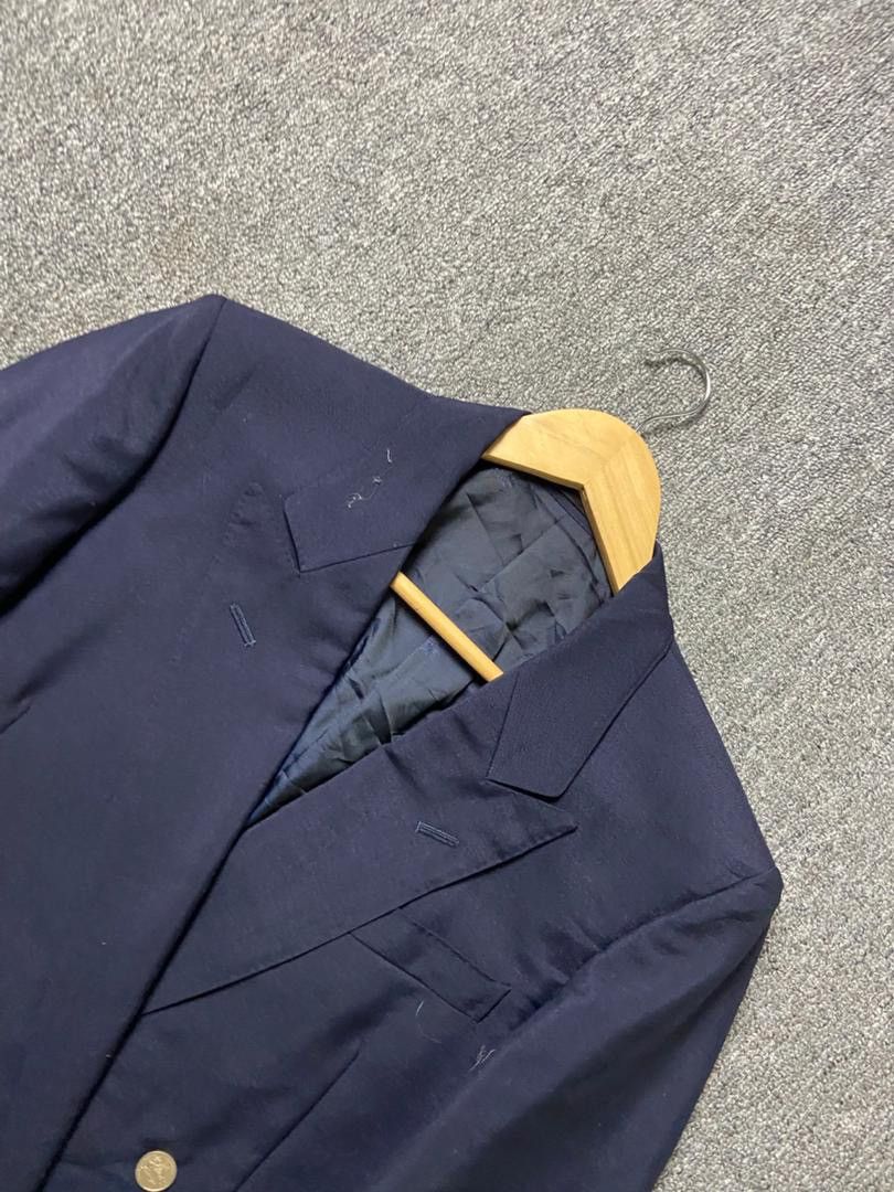 Burberry Prorsum Burberry Prorsum Wool Mohair Double Breasted Blazer (194) Size US XXS / EU 40 - 10 Thumbnail