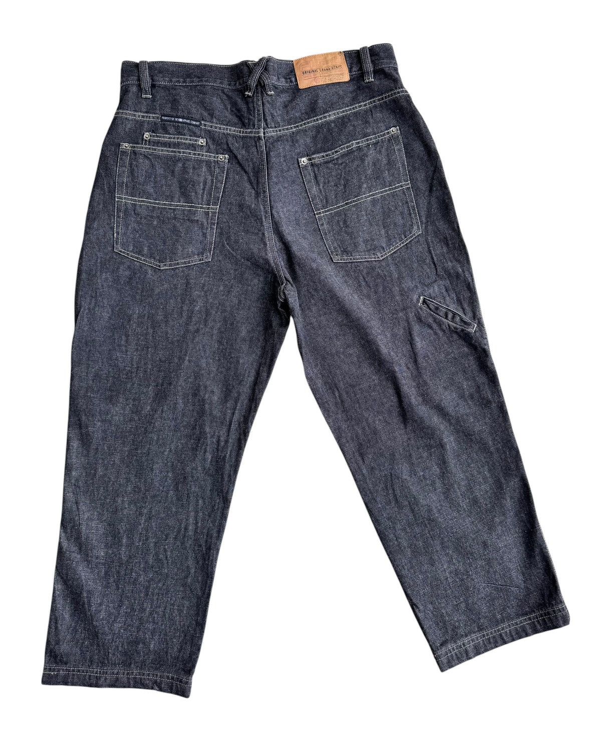 Fubu 🔥Vintage Japanese Brand Fubu Baggy Style Jeans Size US 34 / EU 50 - 5 Thumbnail