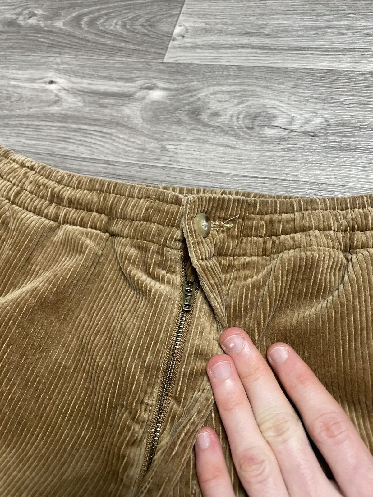 Polo Ralph Lauren Vintage Polo Ralph Lauren Beige Corduroy Velvet Pants Size US 32 / EU 48 - 10 Thumbnail