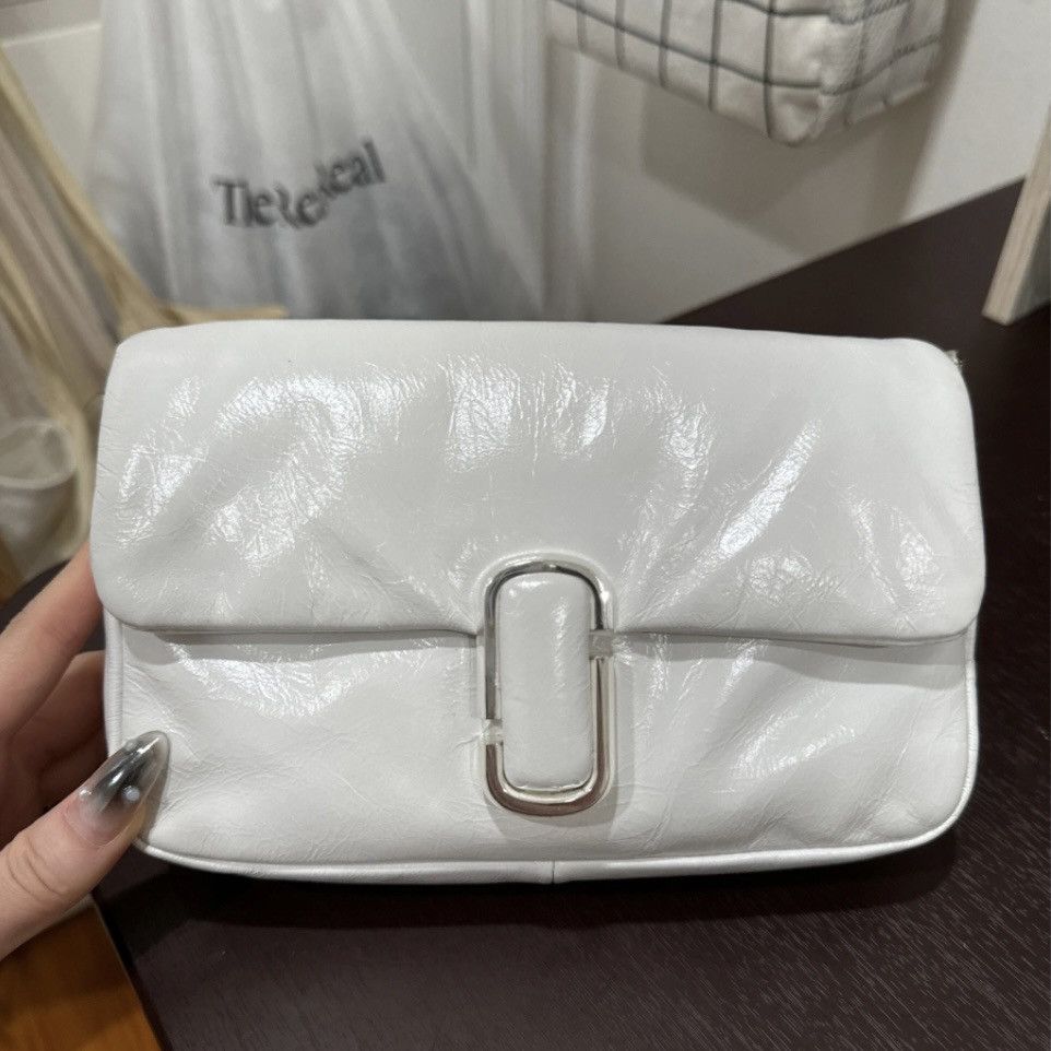 Marc Jacobs Mini Pillow Shoulder Bag In White, Women's
