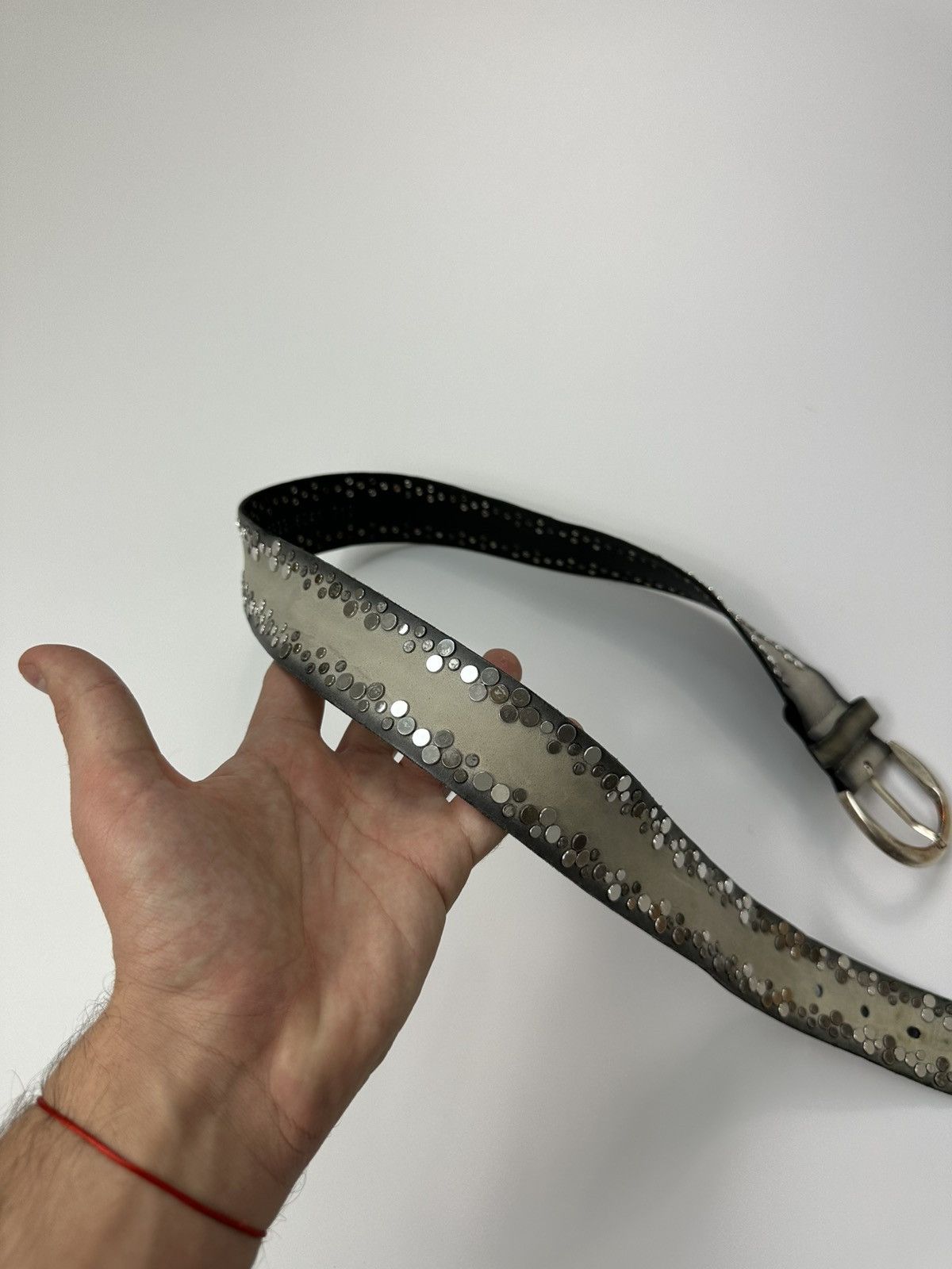 Japanese Brand Vanzetti Diesel Style Leather Belt Made In Germany Size ONE SIZE - 8 Thumbnail