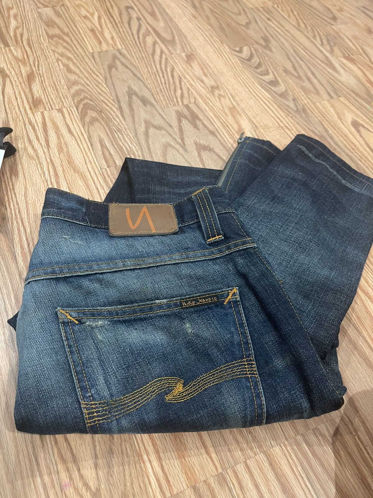 Nudie Jeans Biker Limited Grim Tim Nudie Jeans size 36 x 34 zipperd Size US 36 / EU 52 - 3 Thumbnail