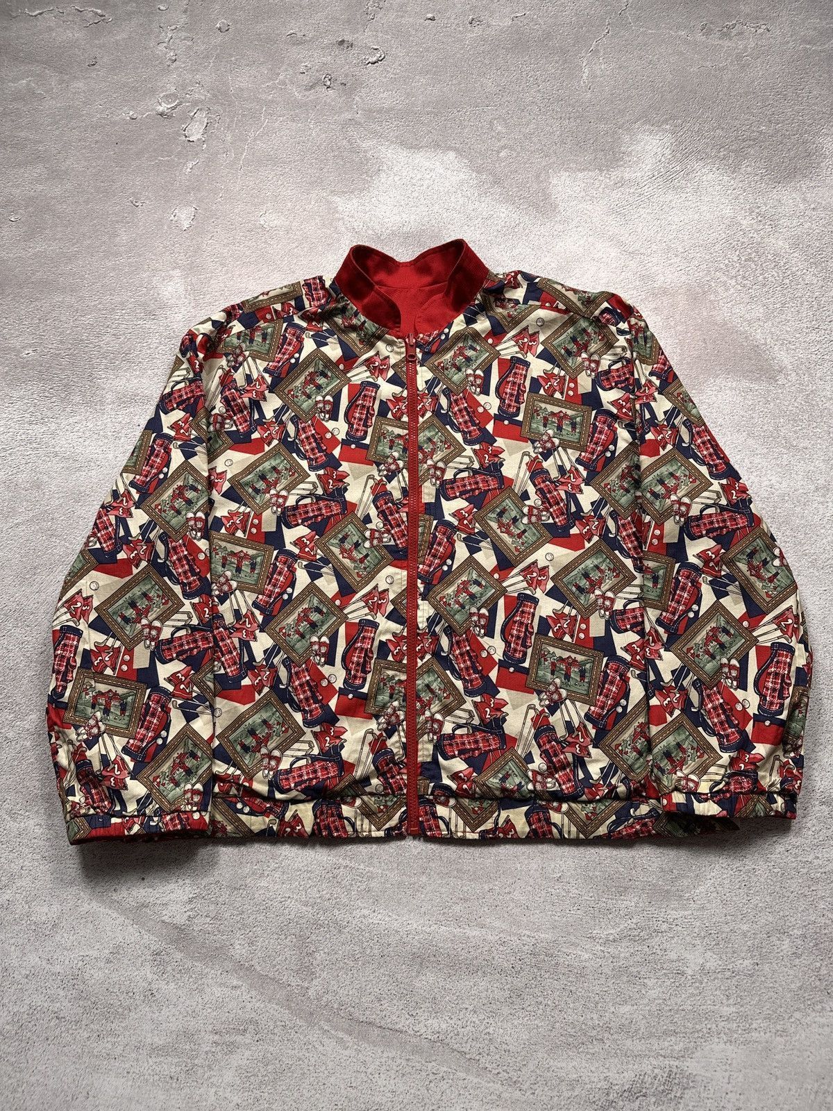 Pendleton Vintage 90 Pendleton Overprint Reversible Jacket Made in USA Size US XL / EU 56 / 4 - 1 Thumbnail