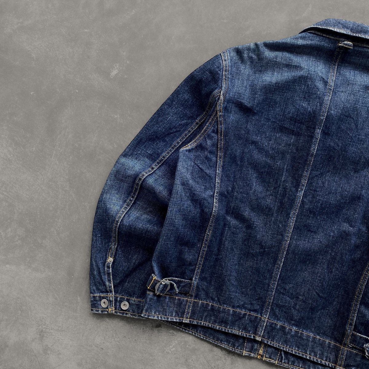 Uniqlo 🇯🇵Uniqlo Vintage Denim Zipper Jacket🇯🇵 Size US L / EU 52-54 / 3 - 6 Thumbnail