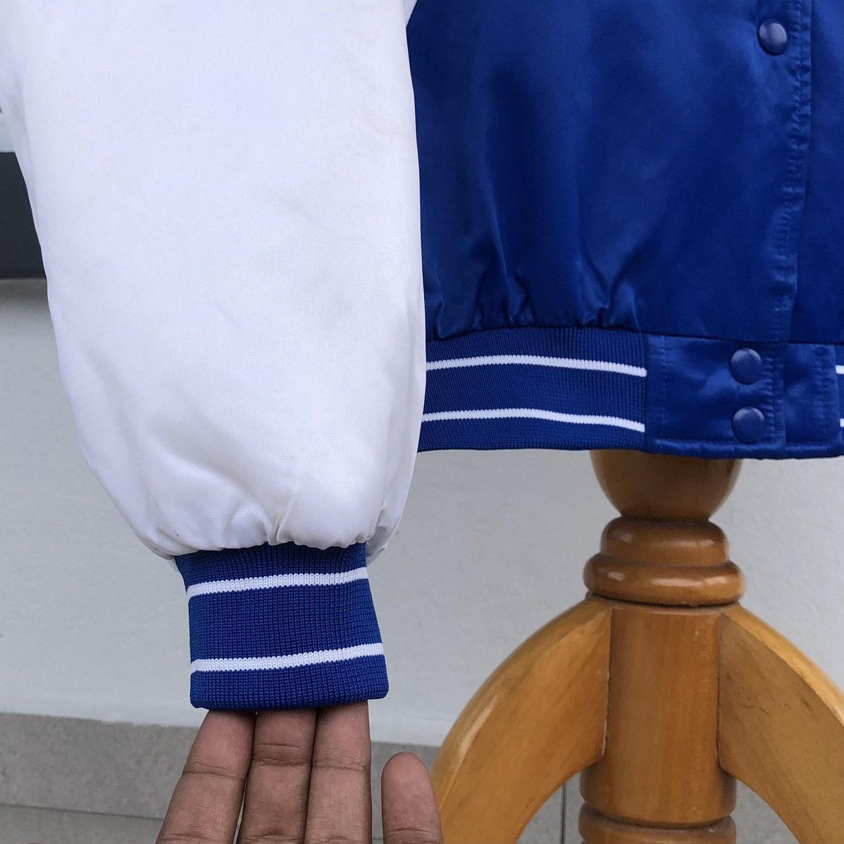Cooperstown Collection VTG Brooklyn Dodgers Cooperstown Collection Bomber Jacket Size L / US 10 / IT 46 - 7 Thumbnail