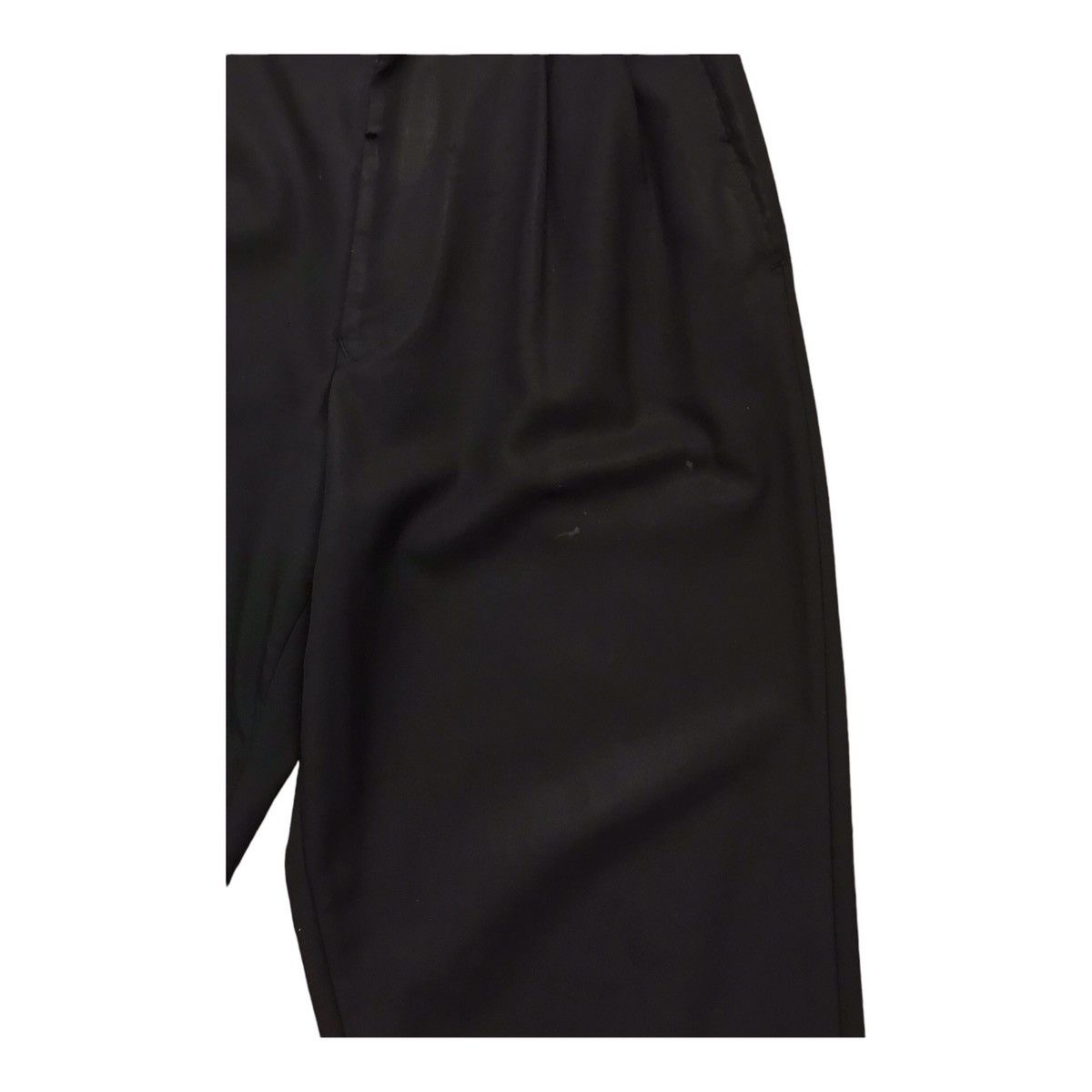 Y's for Men × Yohji Yamamoto Vintage Yohji Yamamoto Ys For Men Black Baggy Pant Size US 28 / EU 44 - 3 Thumbnail