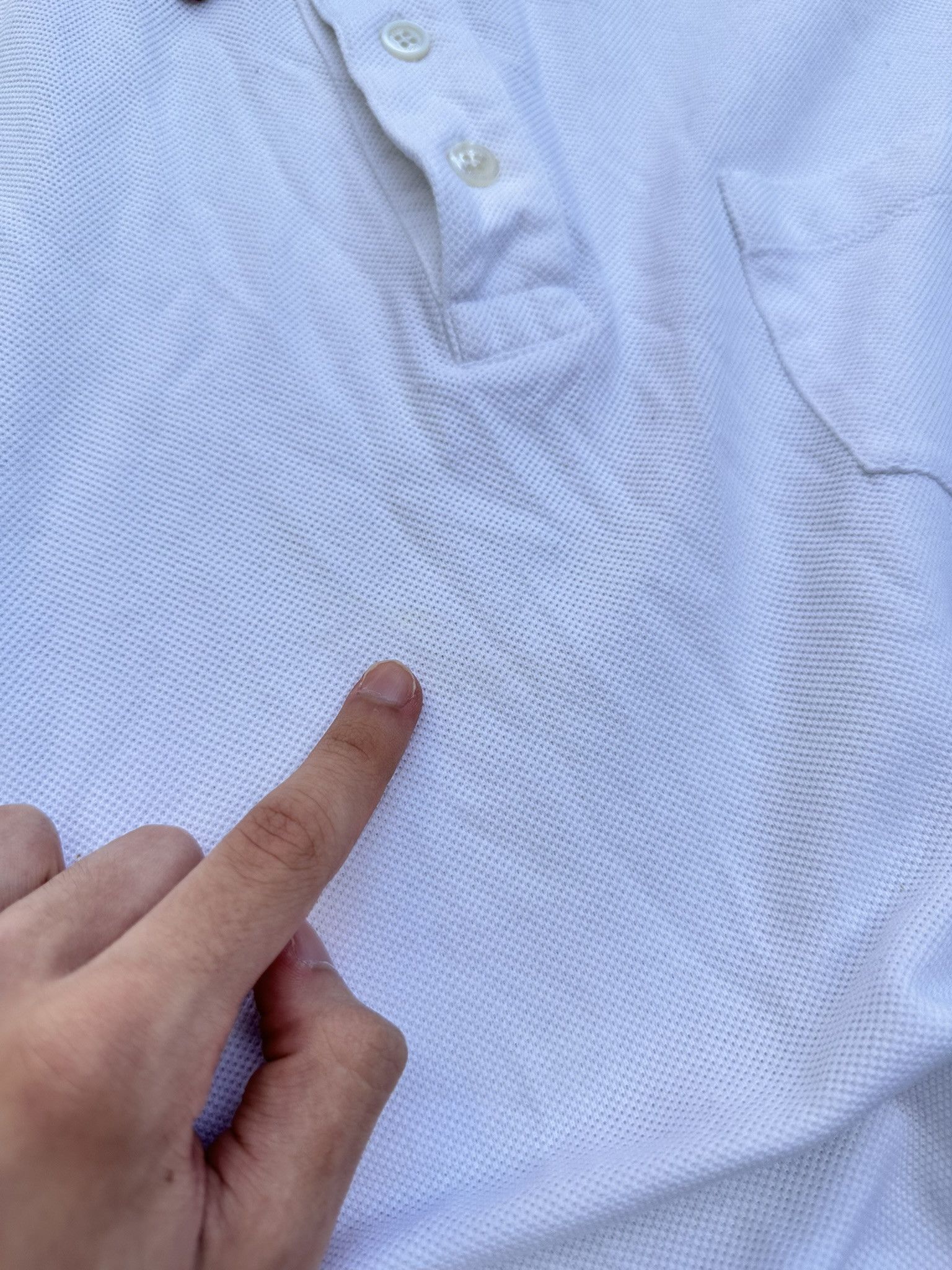Gucci Gucci Polo T-Shirt Web Collar White Classic Size M / US 6-8 / IT 42-44 - 4 Thumbnail