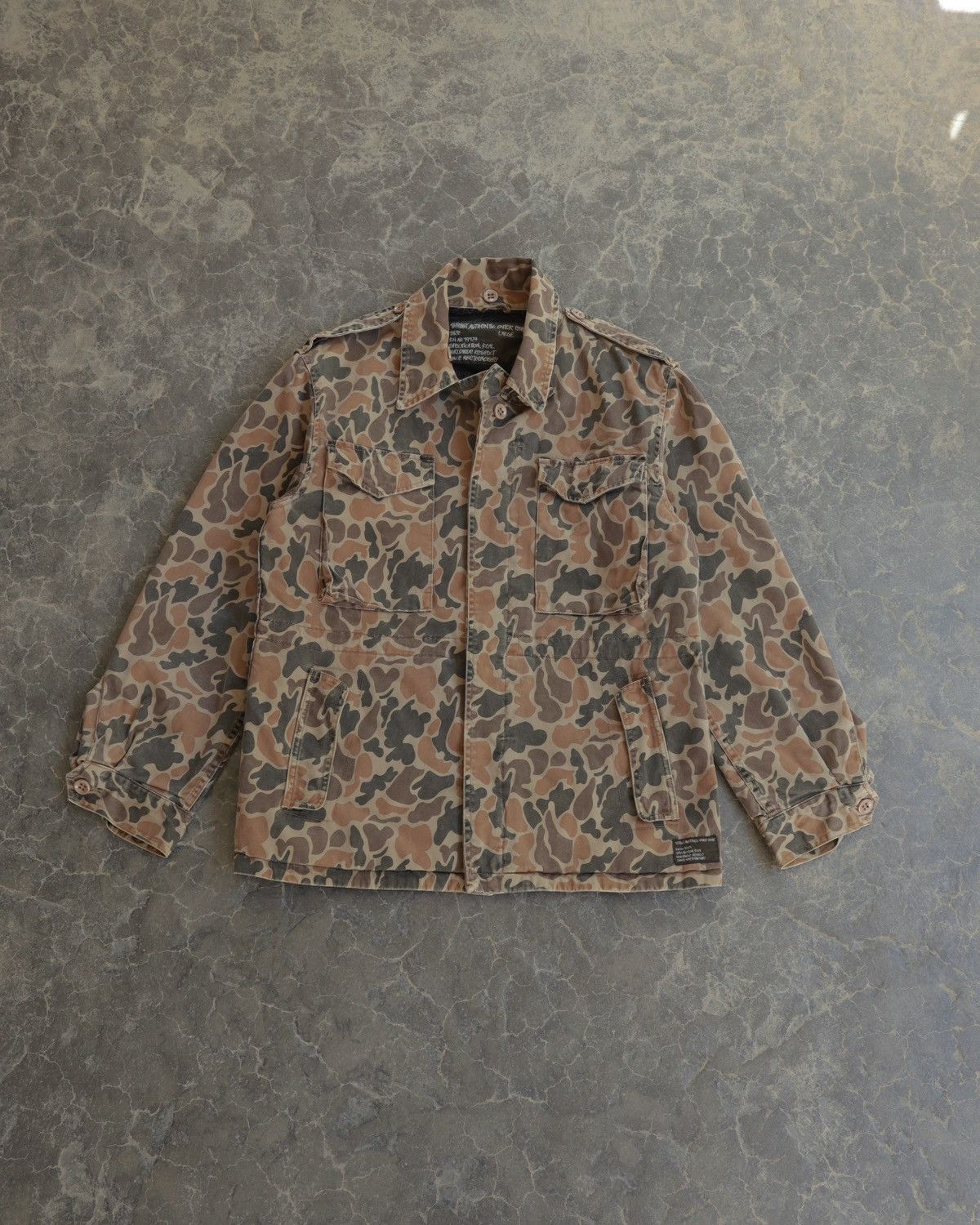 Archival Clothing × Stussy × Vintage Vintage Stussy Camo USA 