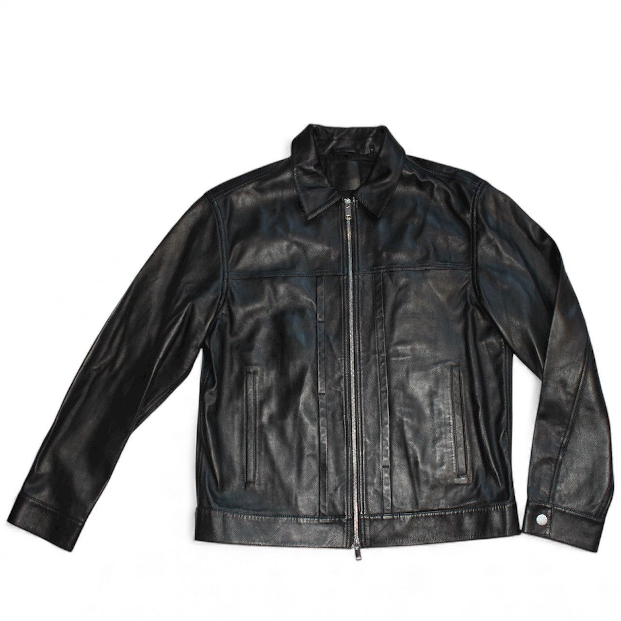 Theory Theory Black Leather Jacket – Size M – Like New Size US M / EU 48-50 / 2 - 1 Thumbnail