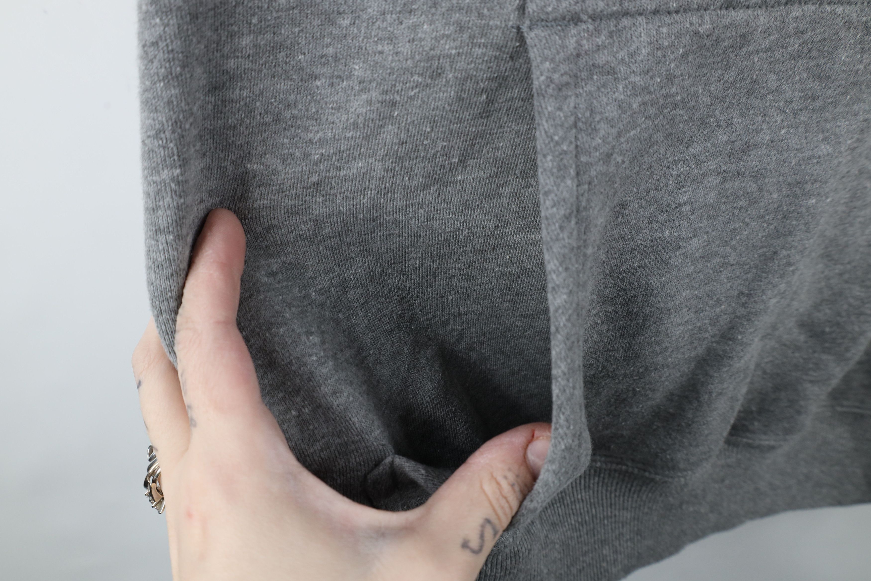 Vintage Vintage 90s Michigan State University Hoodie Sweatshirt Gray Size US XXL / EU 58 / 5 - 5 Thumbnail