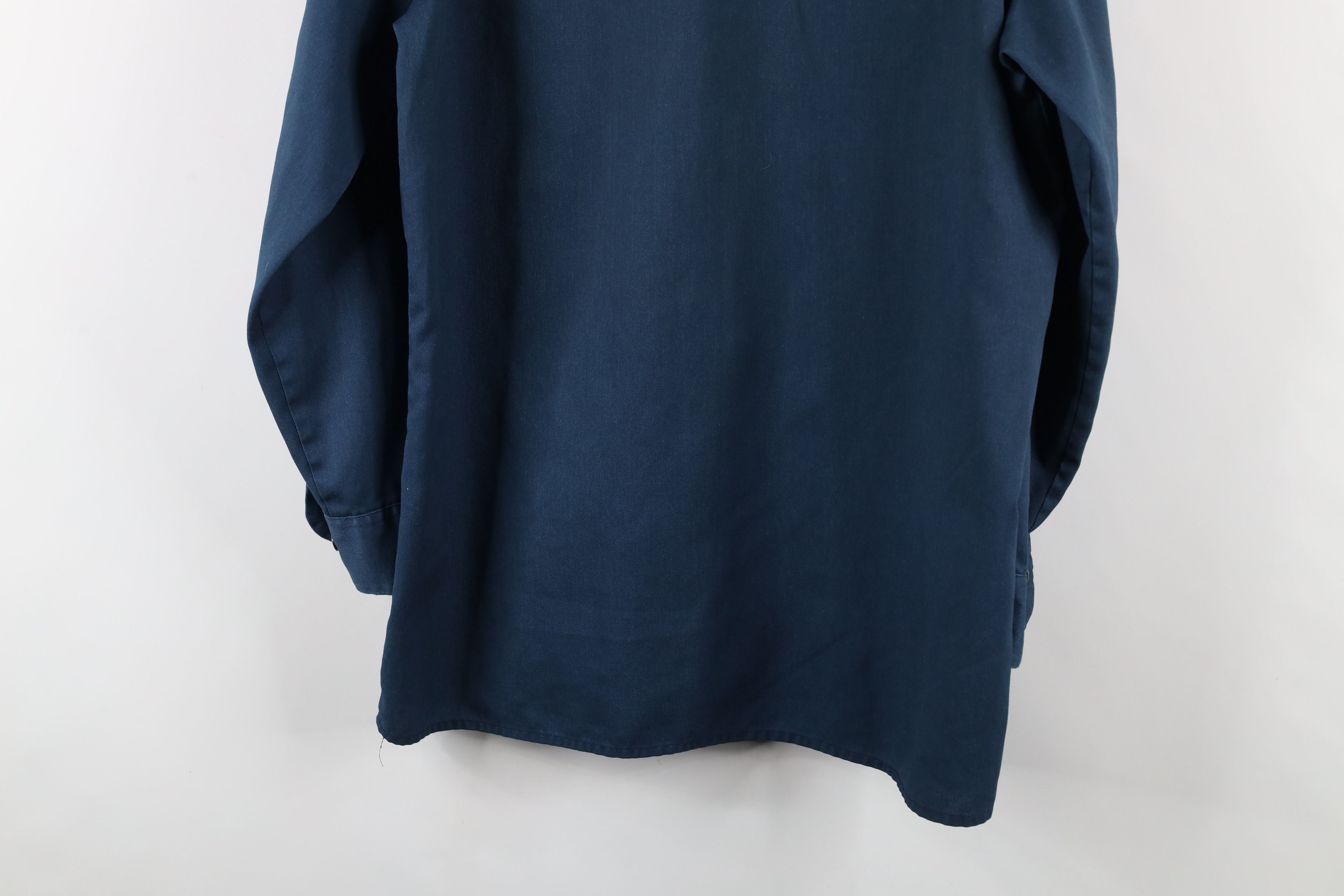 Dickies × Vintage Vintage 90s Dickies Workwear Button Shirt Blue USA Size US M / EU 48-50 / 2 - 12 Thumbnail