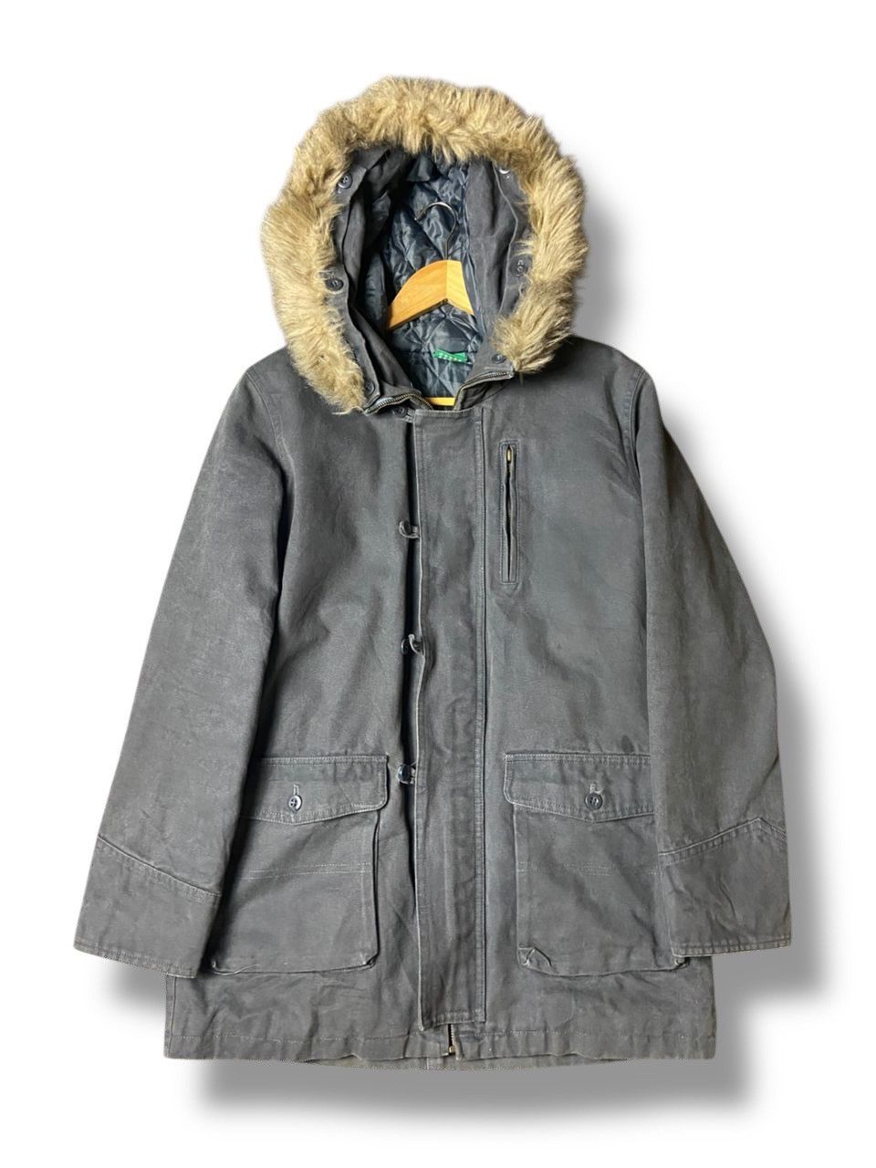 Japanese Brand × Vintage REAC Brand Mink Fur Hooded Jacket (127) Size US XXS / EU 40 - 1 Thumbnail