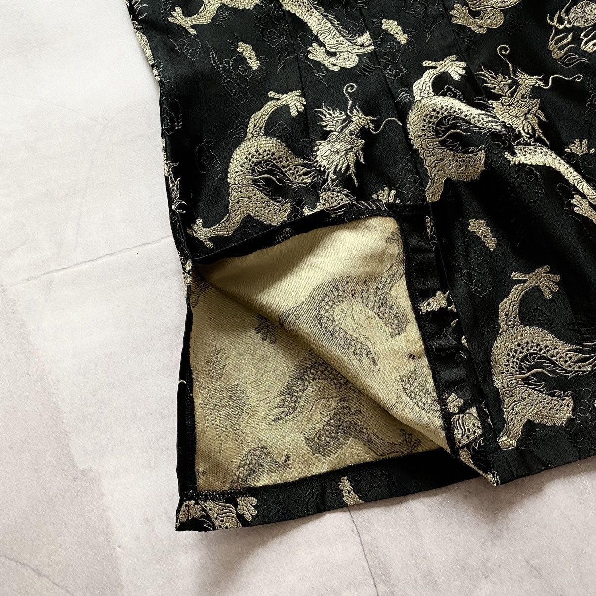 Hysteric Glamour × Undercover 00s Japan Dragon Vintage Side Tank Top Hysteric Glamour Vibe Size S / US 4 / IT 40 - 8 Thumbnail