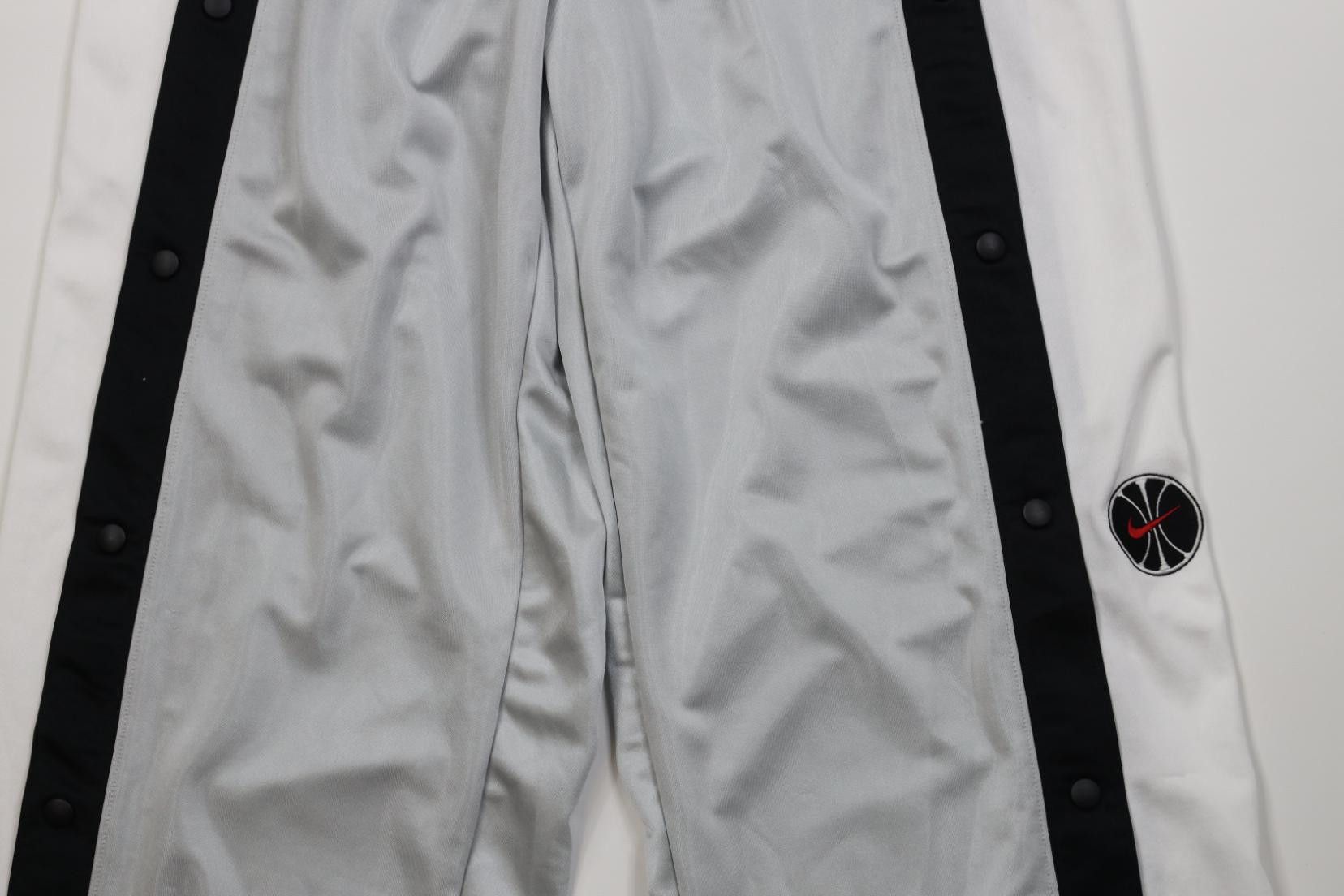 Nike Vintage 90s Nike Mini Swoosh Wide Leg Tearaway Sweatpants Size US 38 / EU 54 - 3 Thumbnail