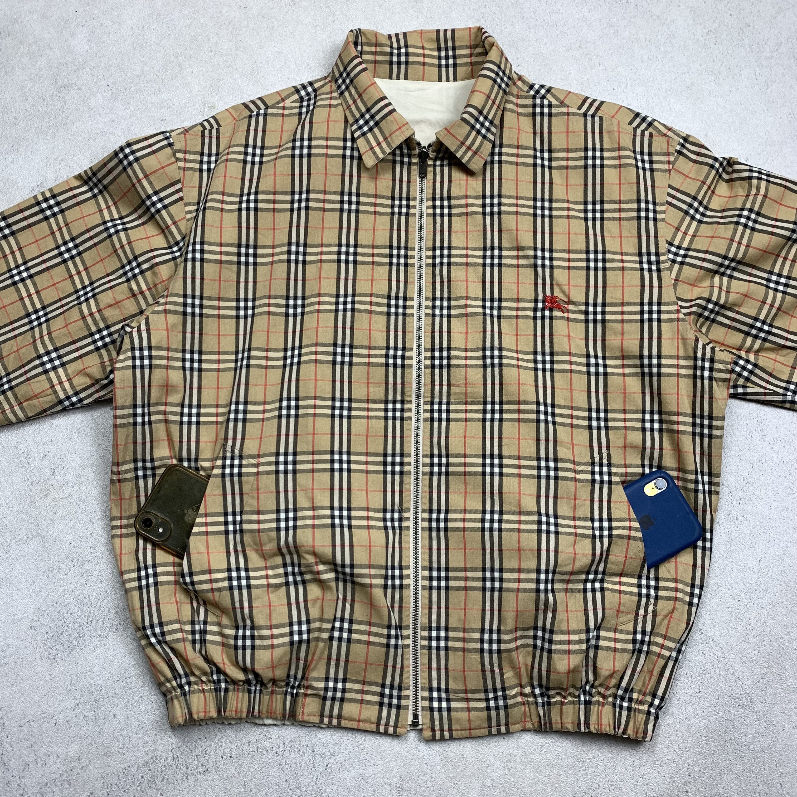 Burberry Vintage Reversible Burberry Nova Check Jacket Size US S / EU 44-46 / 1 - 3 Thumbnail