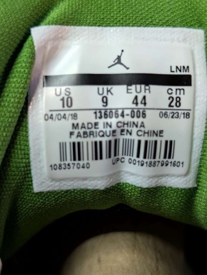 Jordan Brand Jordan 3 Chlorophyll Size US 10 / EU 43 - 8 Thumbnail
