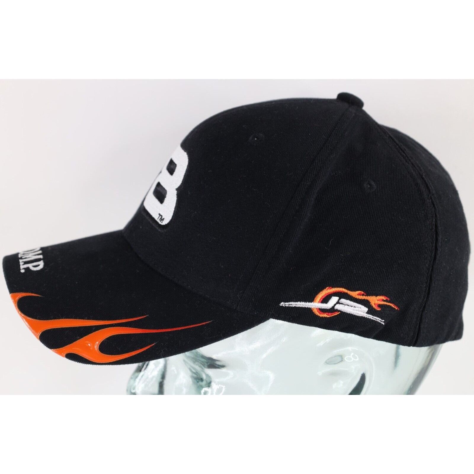 NASCAR × Vintage Vintage Y2K NASCAR Fire Flames Dale Earnhardt Jr Hat Size ONE SIZE - 4 Thumbnail