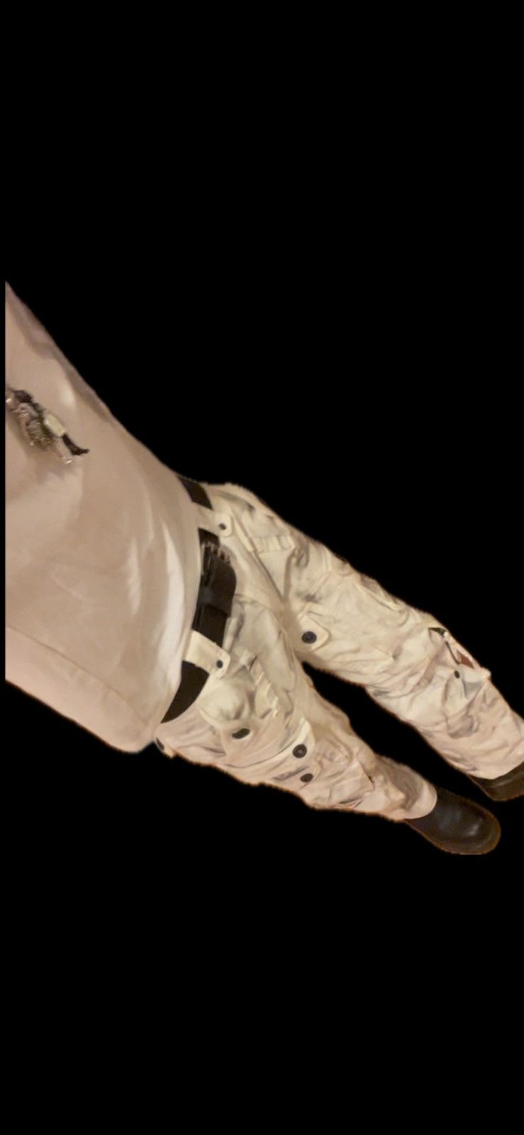 Japanese Brand Xfrm Gas Mask Cargo Tassel Trousers Size US 30 / EU 46 - 14 Thumbnail