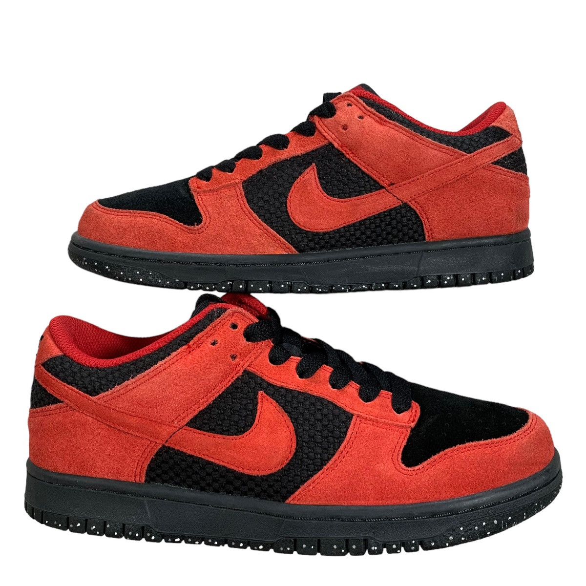 Vintage VTG Nike Dunk Low CL Black Varsity Red Grey 2008 Sneakers Size US 7.5 / EU 40-41 - 1 Thumbnail
