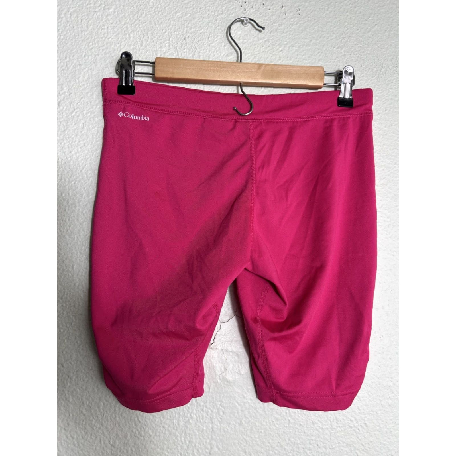 Pinko Columbia Women’s L Cycling Shorts Omni Shade Pink 28x10 Activewear Womens Size 36" / US 14 / IT 50 - 6 Thumbnail