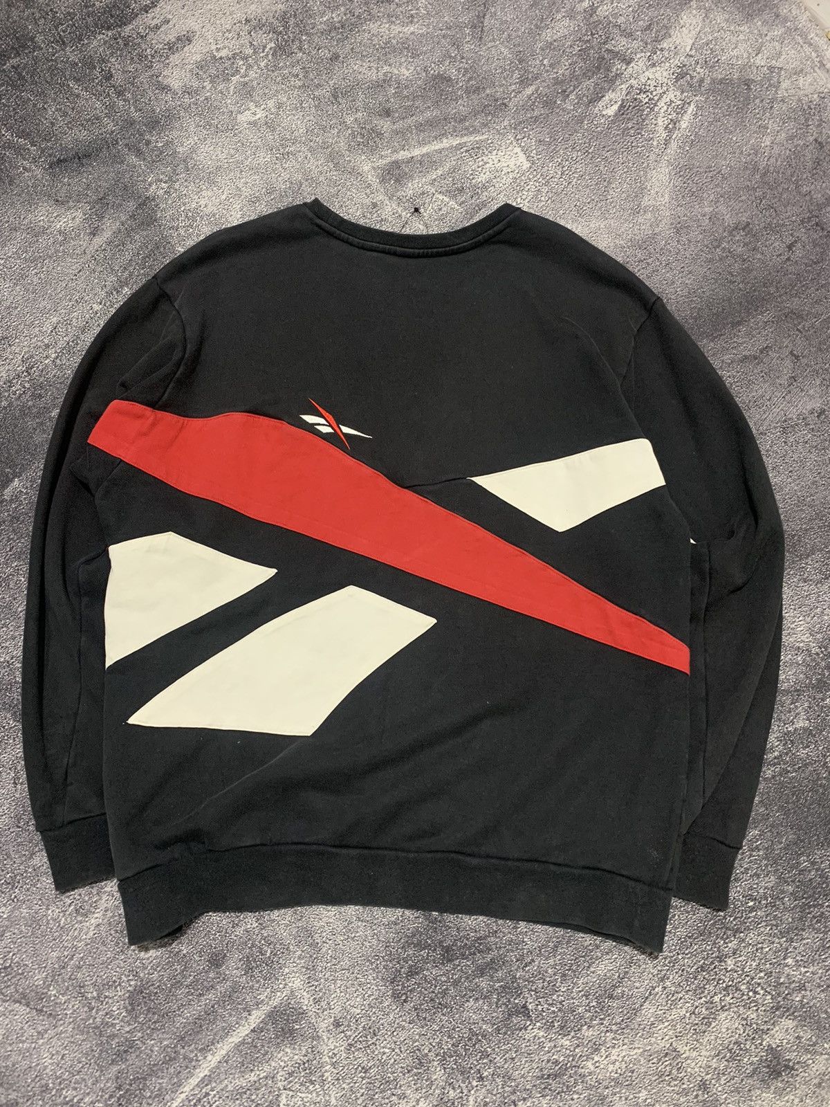 Reebok Reebok big logo crewneck Size US XXL / EU 58 / 5 - 3 Thumbnail