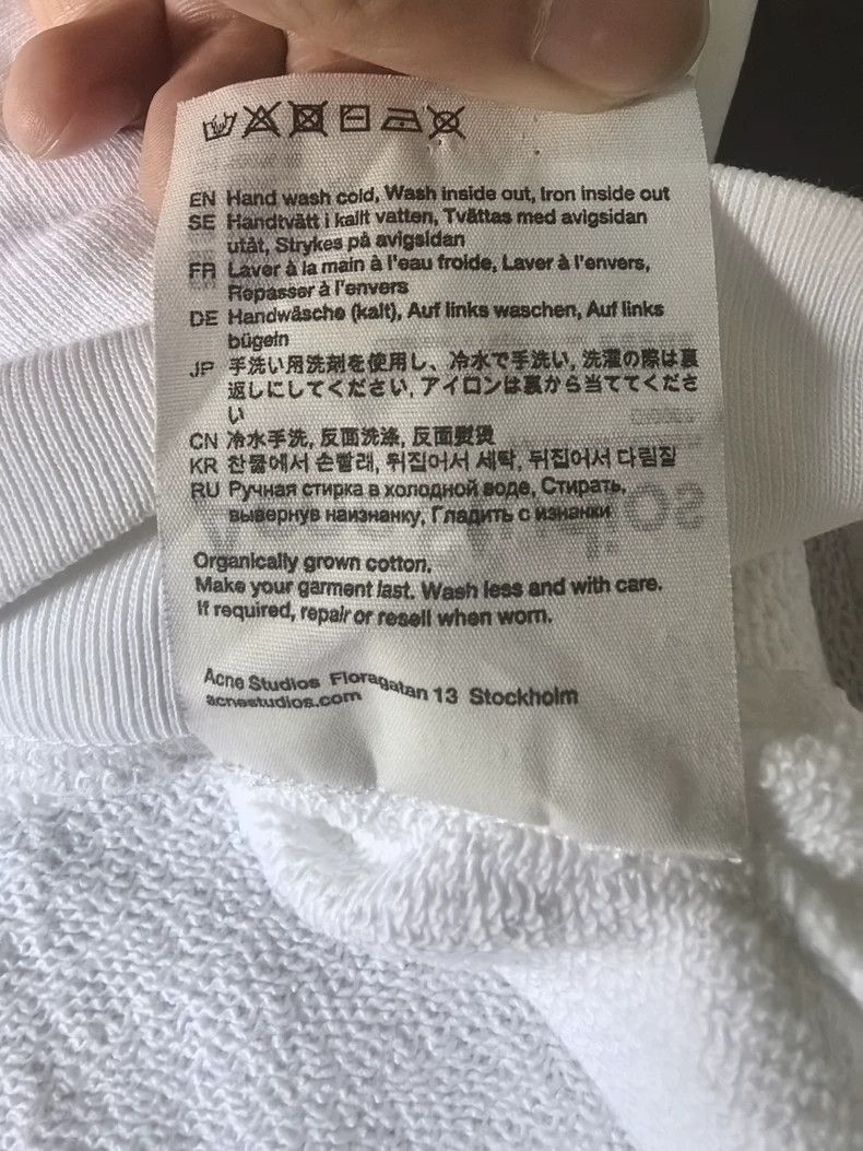 Acne Studios Acne Studios Laser smiling face hoodie Size US XS / EU 42 / 0 - 5 Thumbnail