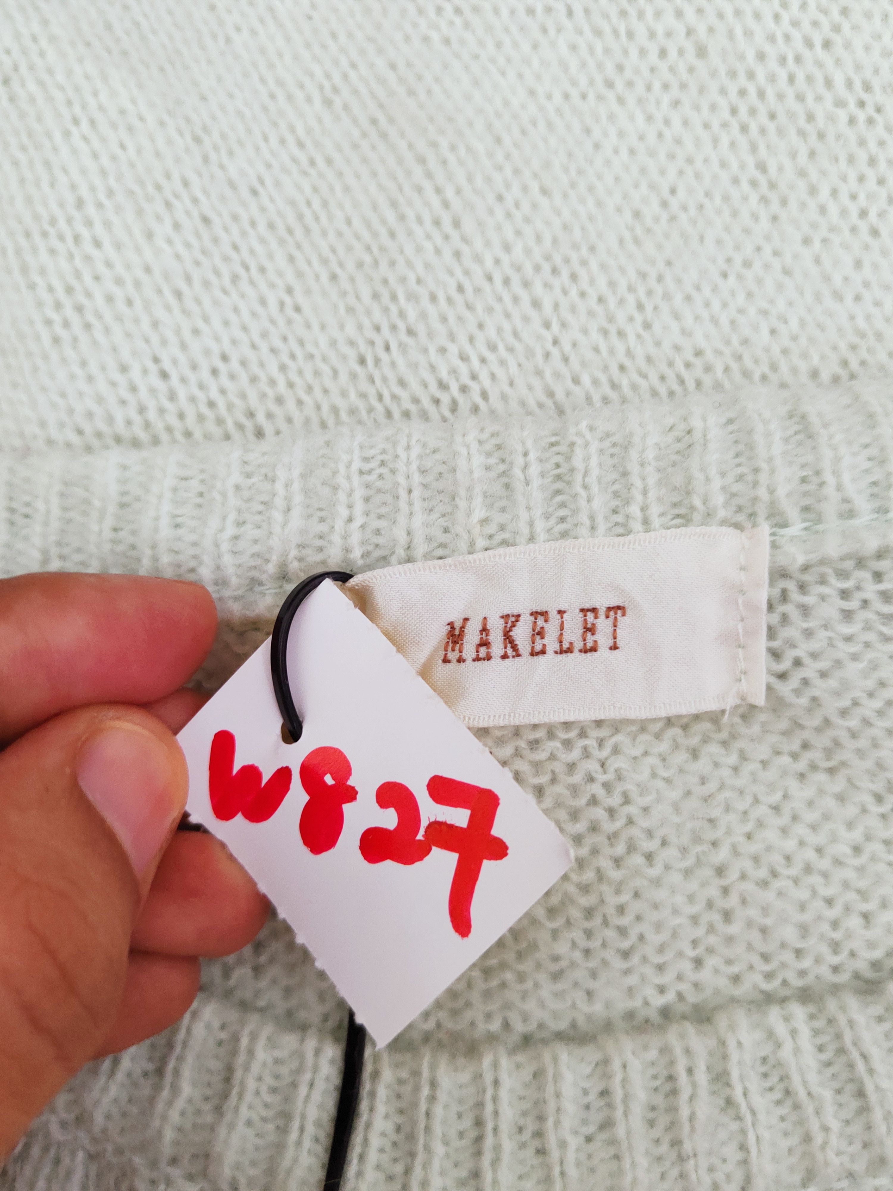 Japanese Brand Makelet Green Knitwear Sweatshirts #W827 Size S / US 4 / IT 40 - 12 Thumbnail
