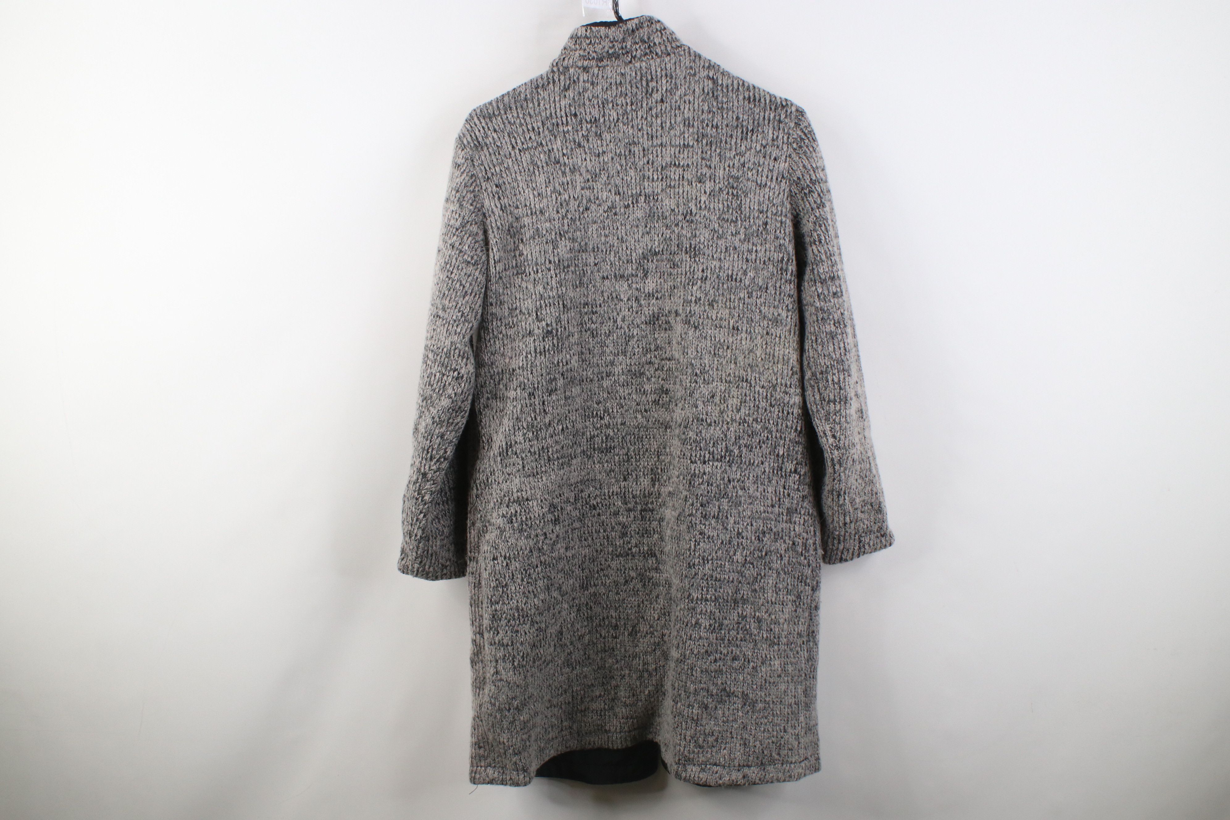 Vintage Vintage 90s Streetwear Reversible Wool Blend Button Jacket Size XS / US 0-2 / IT 36-38 - 6 Thumbnail