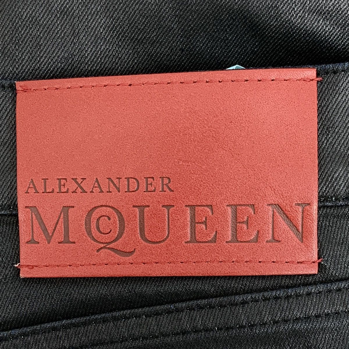 Alexander McQueen Alexander McQueen Black Washed Denim Casual Pants K26WX Size US 36 / EU 52 - 6 Thumbnail