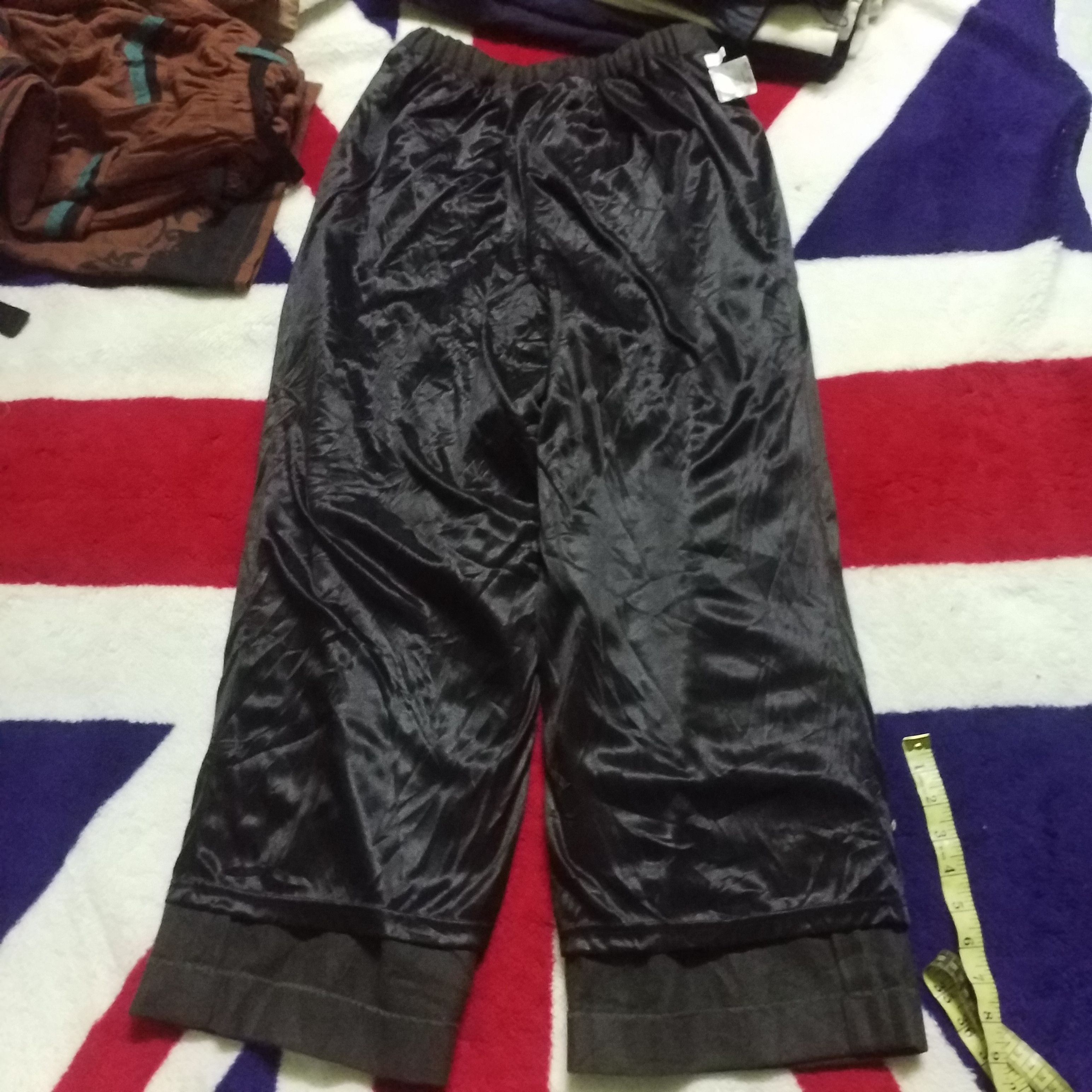 bondage pant baggy wide 2 layer