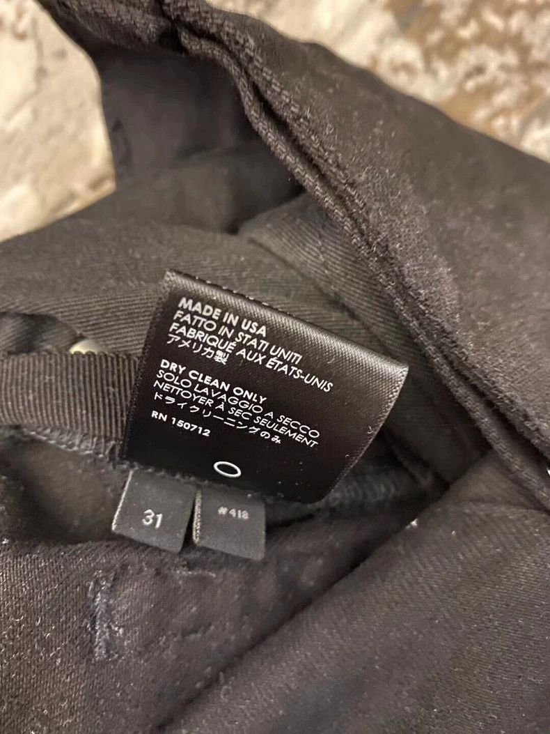 Amiri Amiri pure black mx1 denim pants Size US 31 - 6 Thumbnail