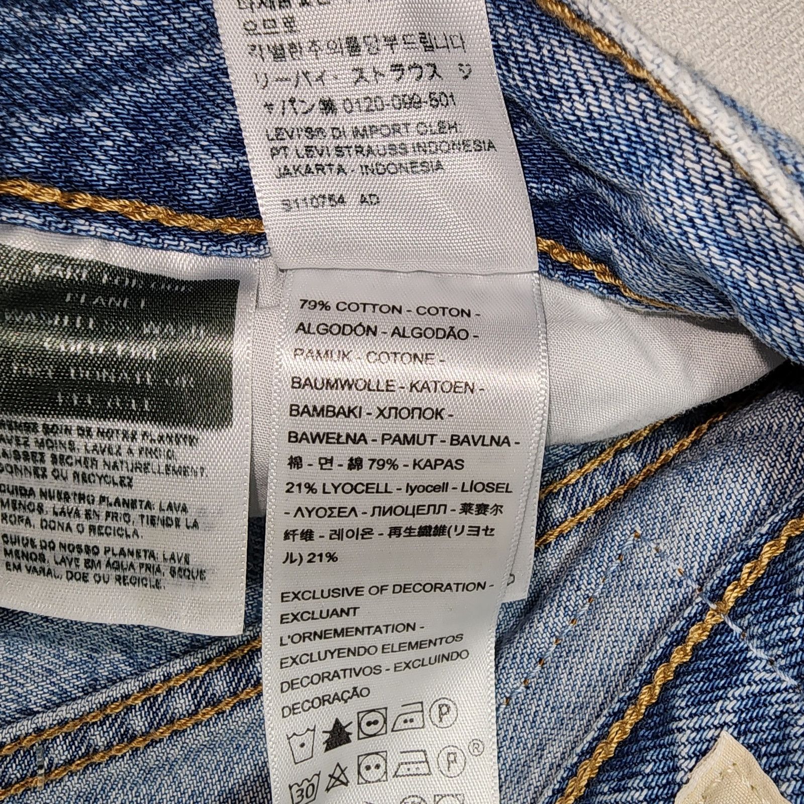 Levi's Levi's ribcage straight women size W27''x L27'' button fly Size 27" / US 4 / IT 40 - 8 Thumbnail