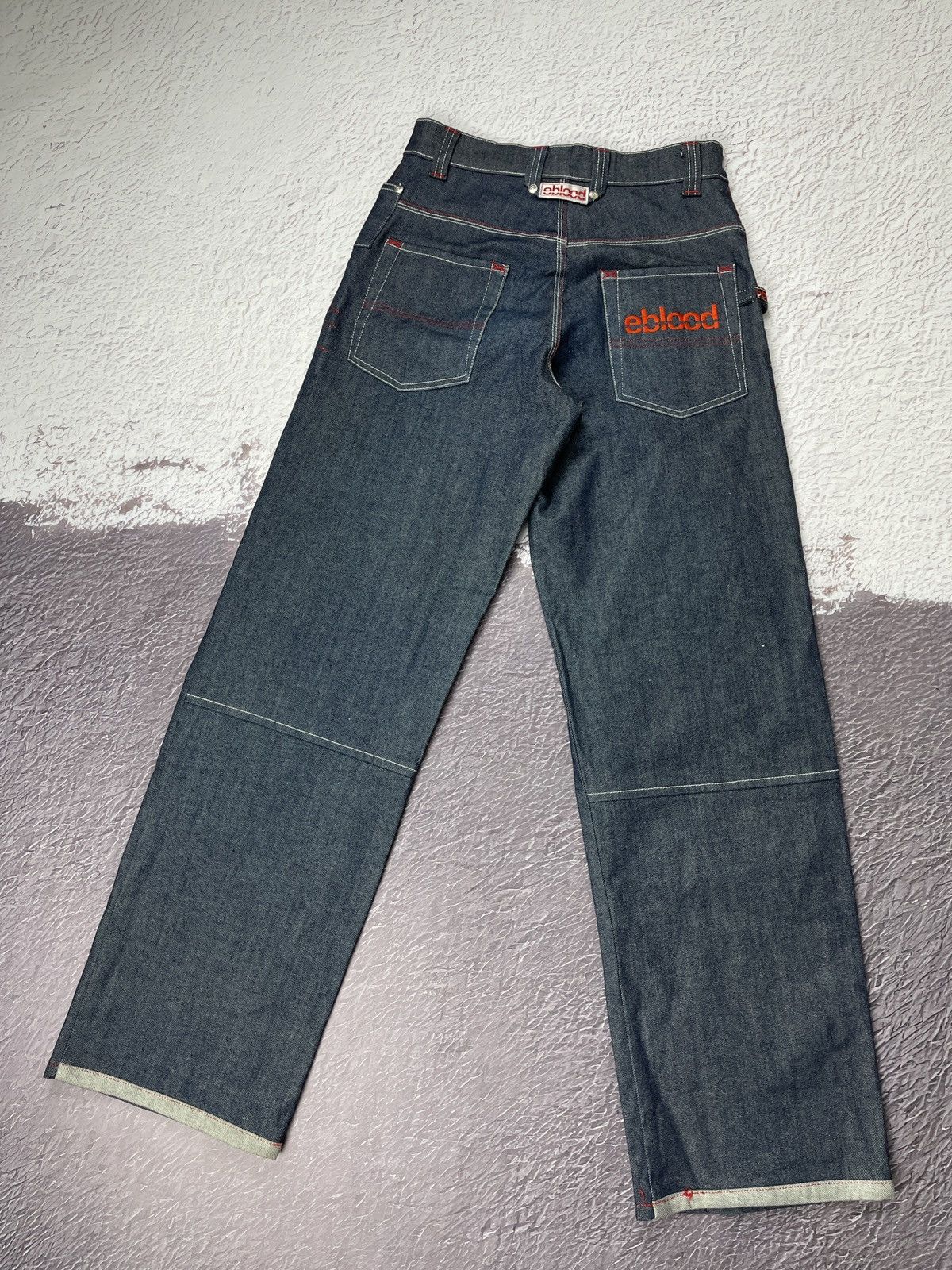 Rap Tees EBLOOD vintage rap jeans denim carpenter pants Size US 28 / EU 44 - 1 Thumbnail