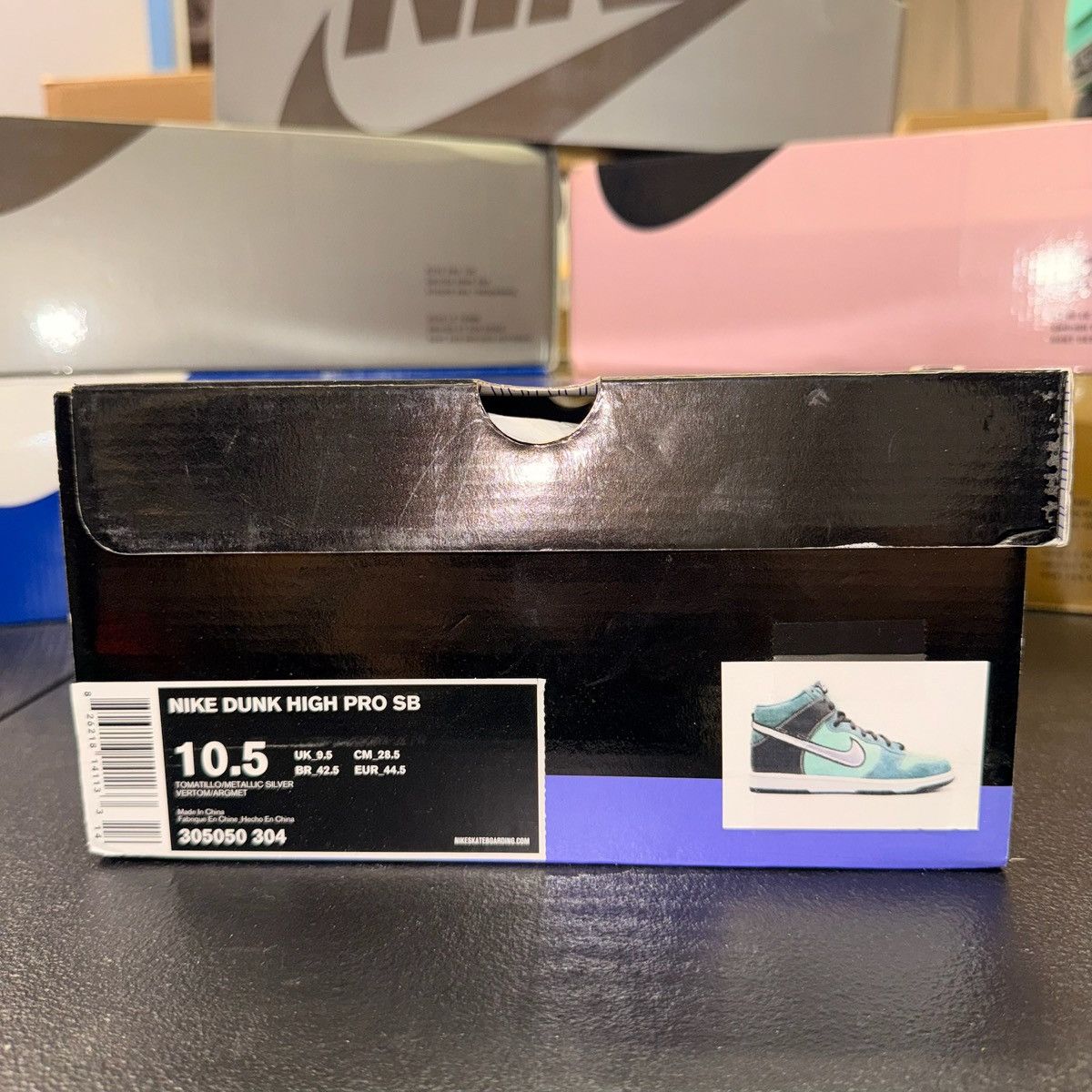 Size Nike Dunk Pro SB High Brut