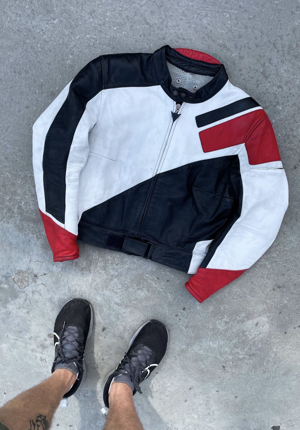 Dainese Dainese Moto Leather Racing Bike Rare Y2K Jacket sz 50 Size US XS / EU 42 / 0 - 1 Thumbnail
