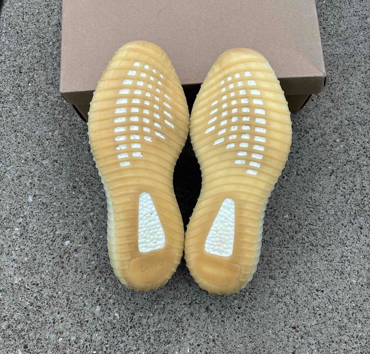 Yeezy Size 12 -Yeezy 350 V2 Ash Pearl USED NO BOX FAST SHIPPING Size US 12 / EU 45 - 7 Thumbnail