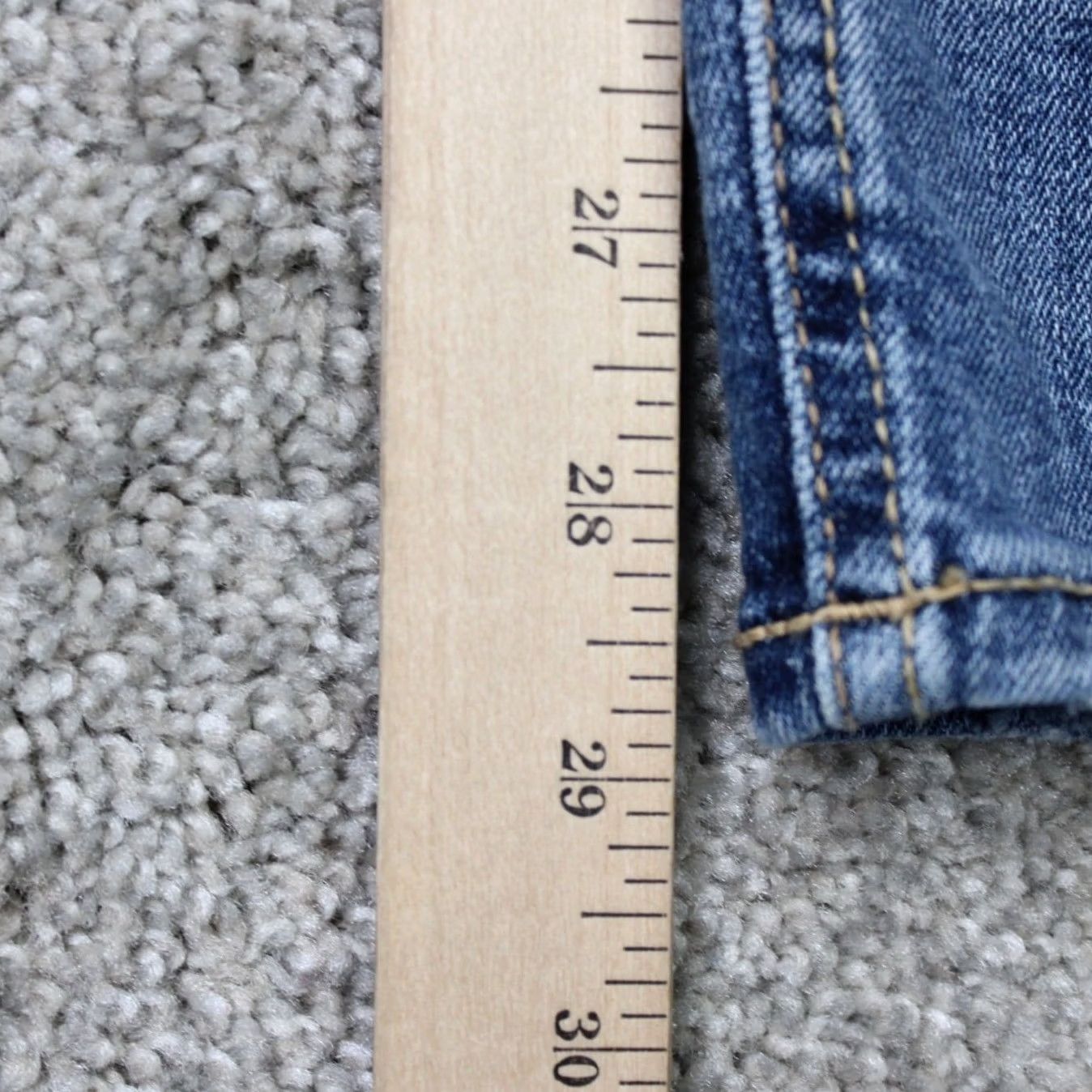 Silver Jeans Co. Silver Jeans Suki Womens 18W x 29" Blue Skinny 5-Pocket Denim Jeans Mid Rise Stretch Size 40" / US 18 - 3 Thumbnail